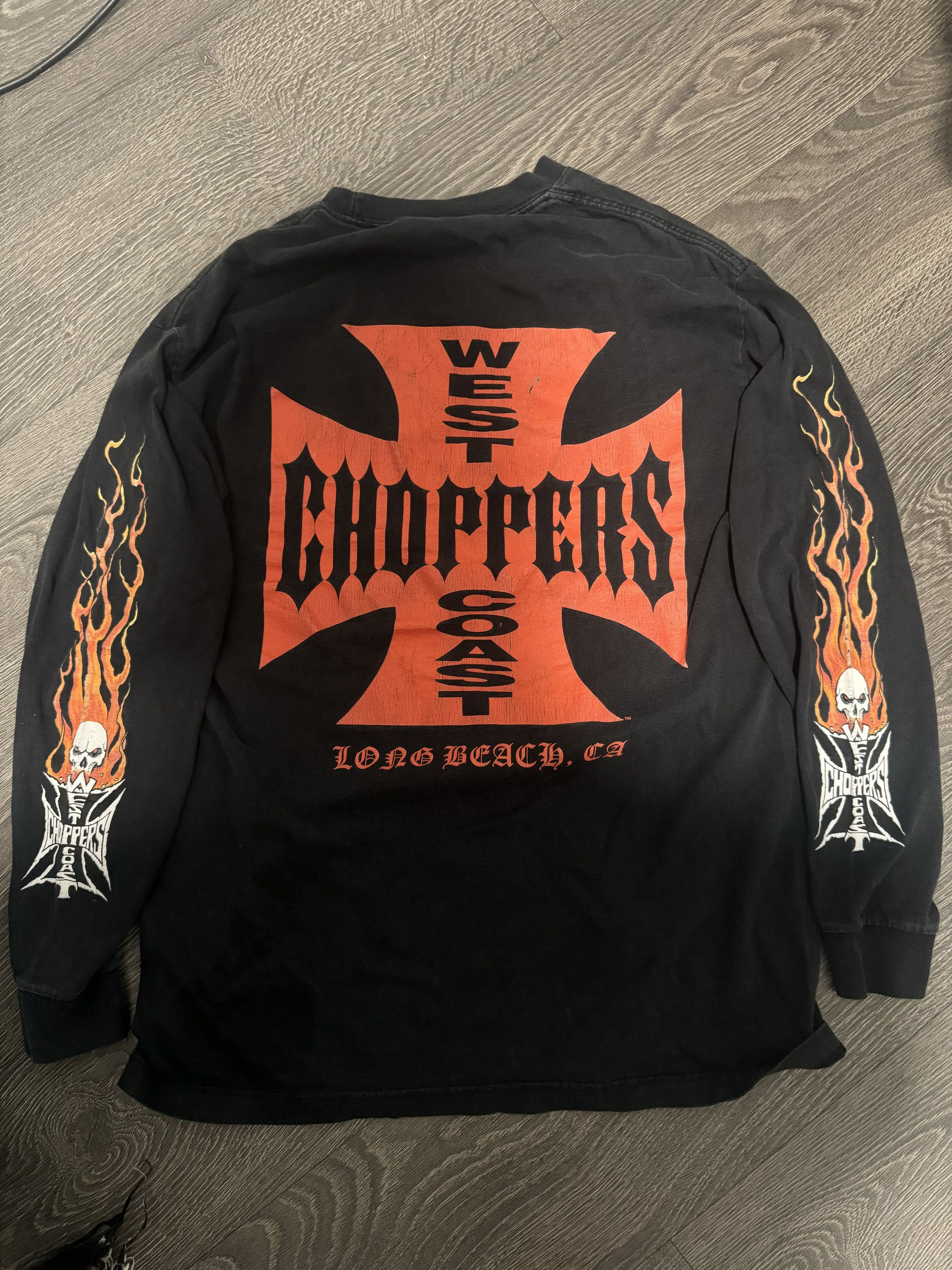 West Coast Choppers Vintage West Coast Choppers Long Sleeve Shirt