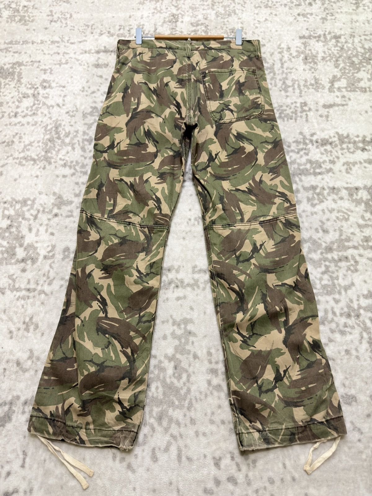 Kapital Vintage Eternal DPM Camo Cargo Pants Drawstring Utility Size US 32 / EU 48 - 2 Thumbnail