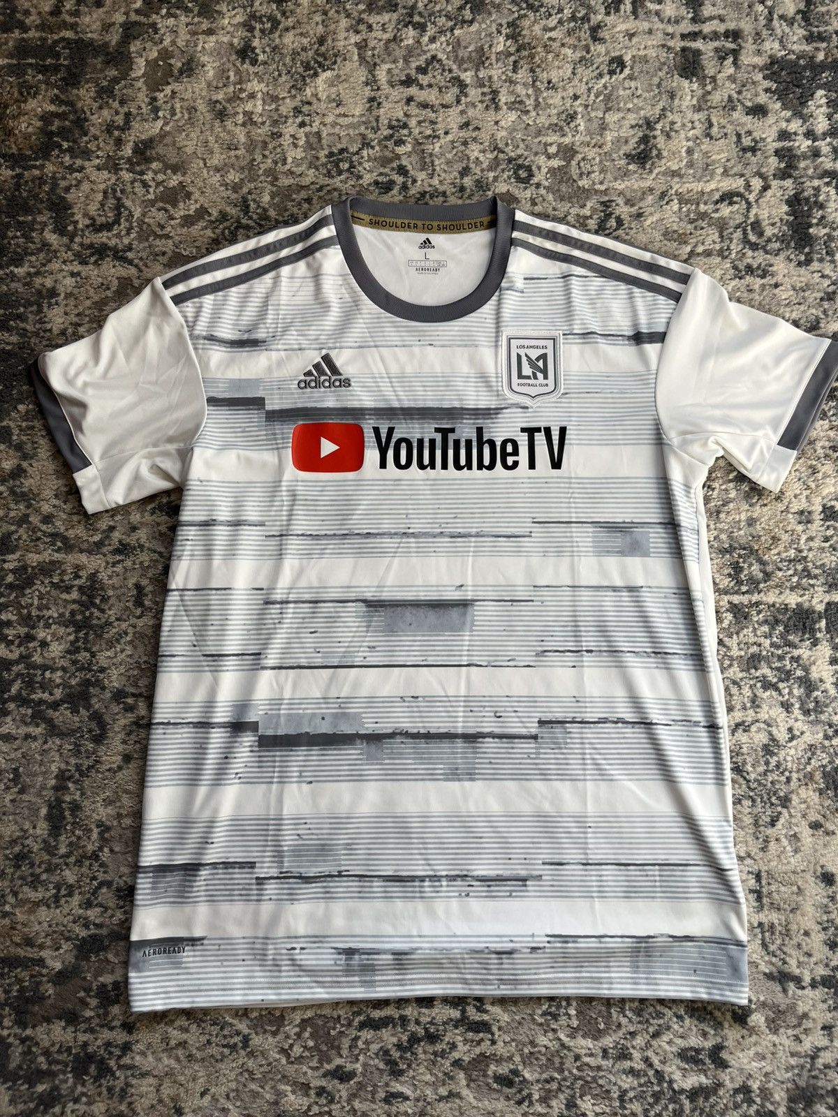 Adidas Adidas LA FC Jersey Size US L / EU 52-54 / 3 - 1 Thumbnail