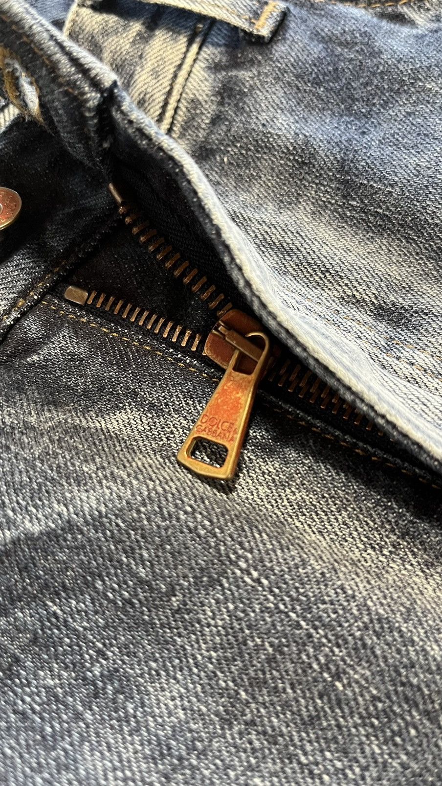 Dolce & Gabbana × Vintage Dolce & Gabbana Distressed Denim Size US 32 / EU 48 - 9 Thumbnail
