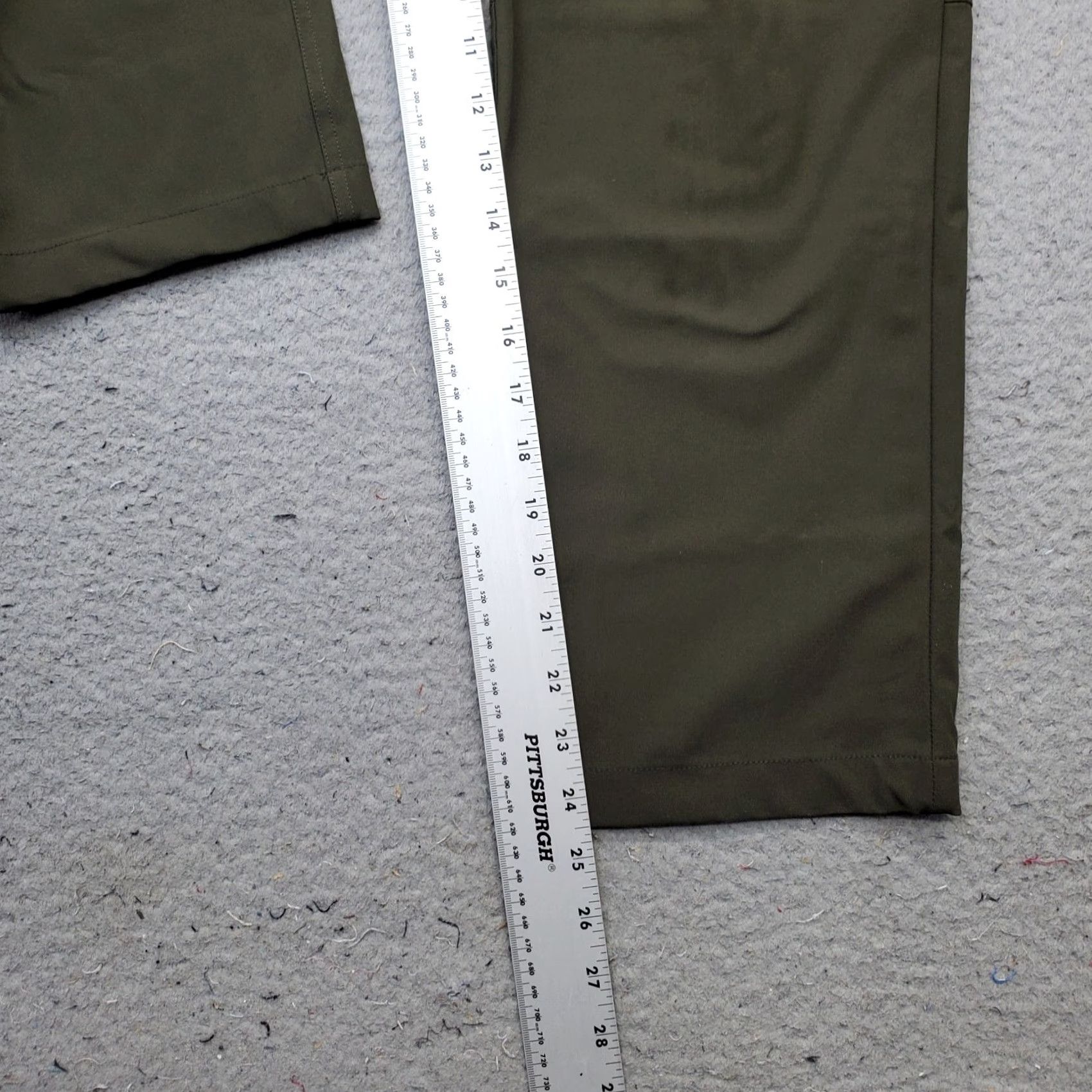 Lululemon Lululemon Mens 31 Green Stretch ABC Pants Flat Front Straight Leg Size US 31 - 4 Thumbnail