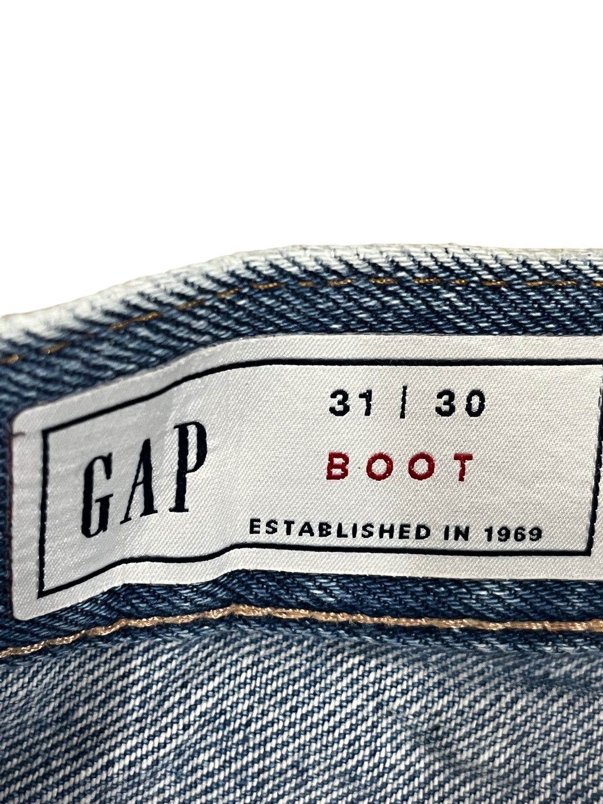 Gap Vintage GAP Bootcut Distressed Denim Size US 33 - 5 Thumbnail