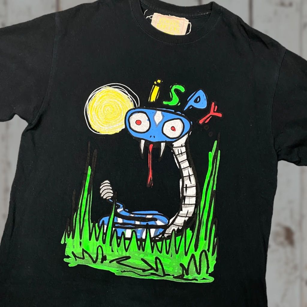 Vintage VINTAGE After School Special I Spy T Shirt Black Large Snake in the Grass Size US L / EU 52-54 / 3 - 1 Thumbnail