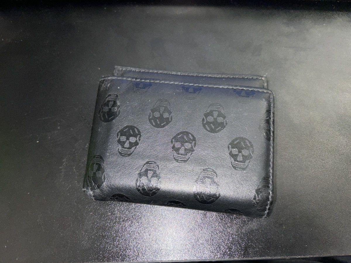 Alexander McQueen Alexander Mqueen skull wallet BLK Size ONE SIZE - 3 Thumbnail