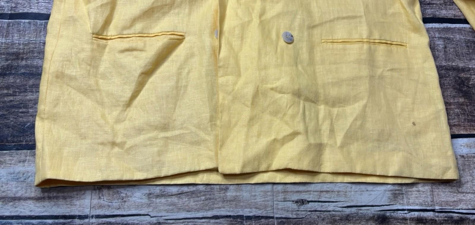 Other Herman Geist Blazer Jacket Womens Size 20 3XL Pure Linen Size 3XL / US 20-22 - 5 Thumbnail