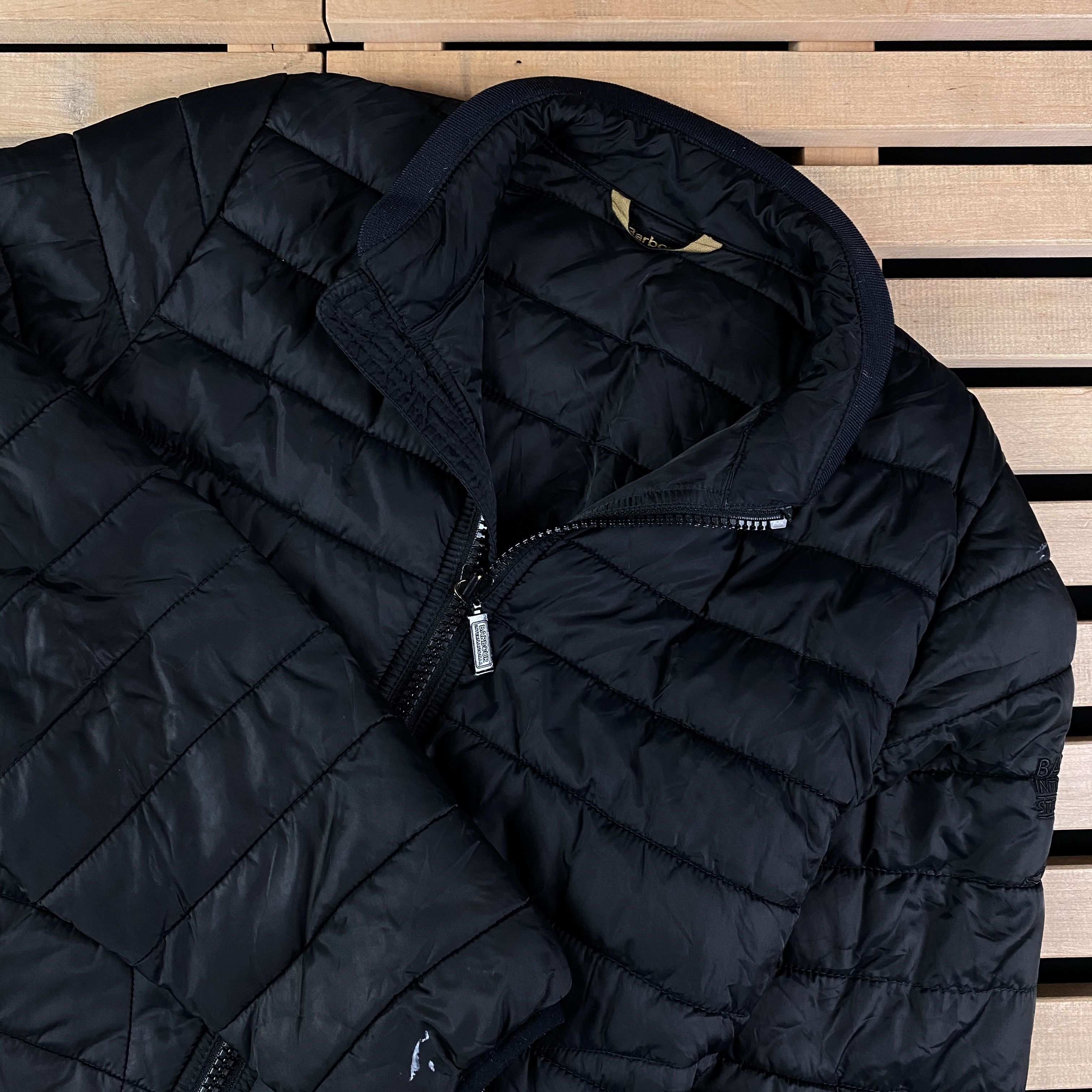 Barbour Mens Down Jacket Barbour Internatioanal SMQ Baffle Size S Size US S / EU 44-46 / 1 - 2 Thumbnail