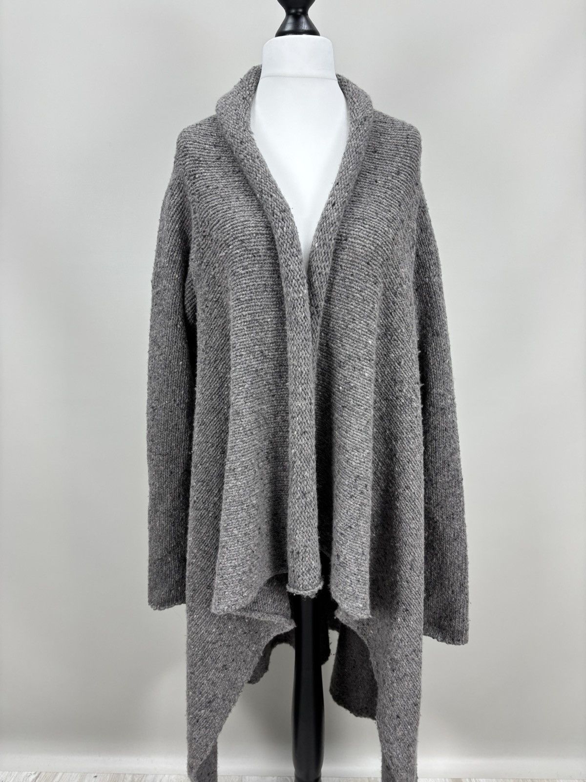 Rundholz Womens poncho cape Rundholz Size S Color Gray Size S / US 4 / IT 40 - 2 Thumbnail