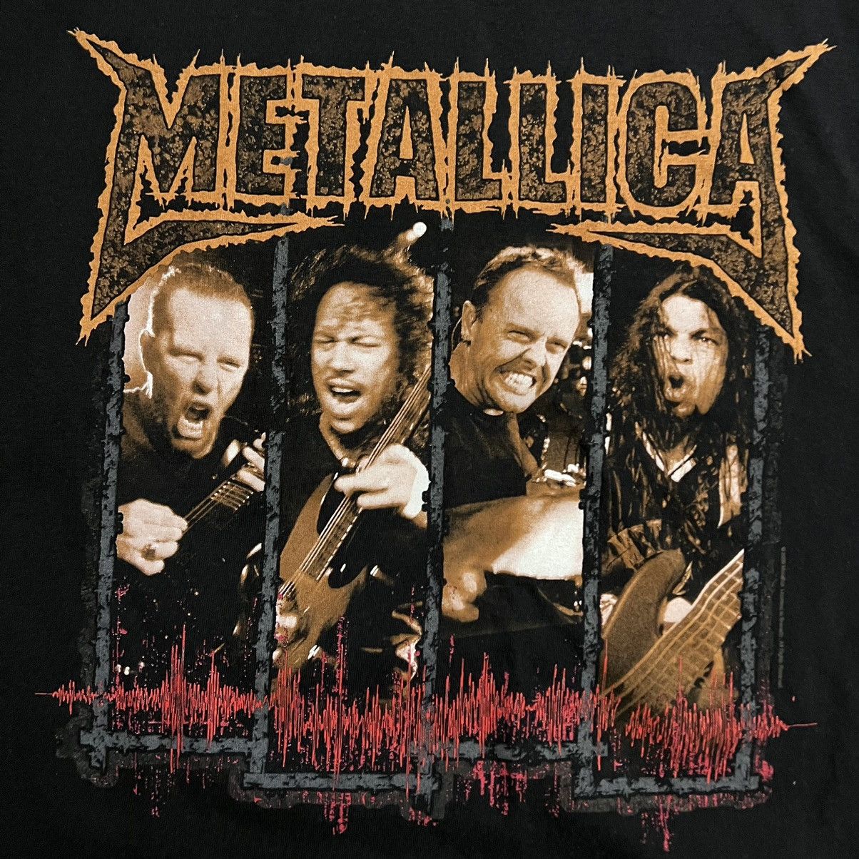 Metallica × Vintage Vintage Metallica Band T-Shirt Size US L / EU 52-54 / 3 - 3 Thumbnail