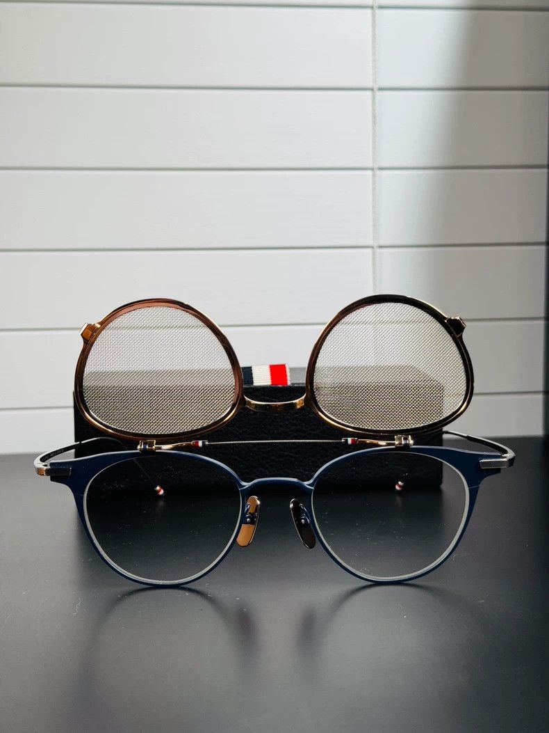 Thom Browne Thom Browne Flip-flop glasses Size ONE SIZE - 3 Thumbnail
