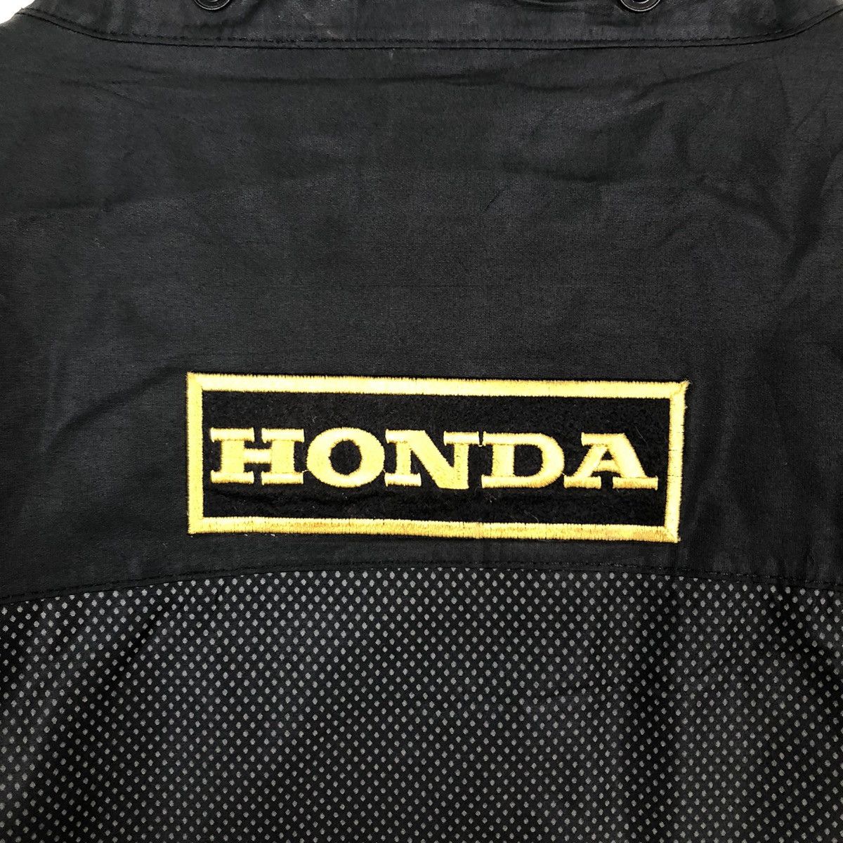 Honda 🔥RARE HONDA BOMBER JACKET SPELL OUT BIG LOGO RACING SPORTS Size US L / EU 52-54 / 3 - 12 Thumbnail