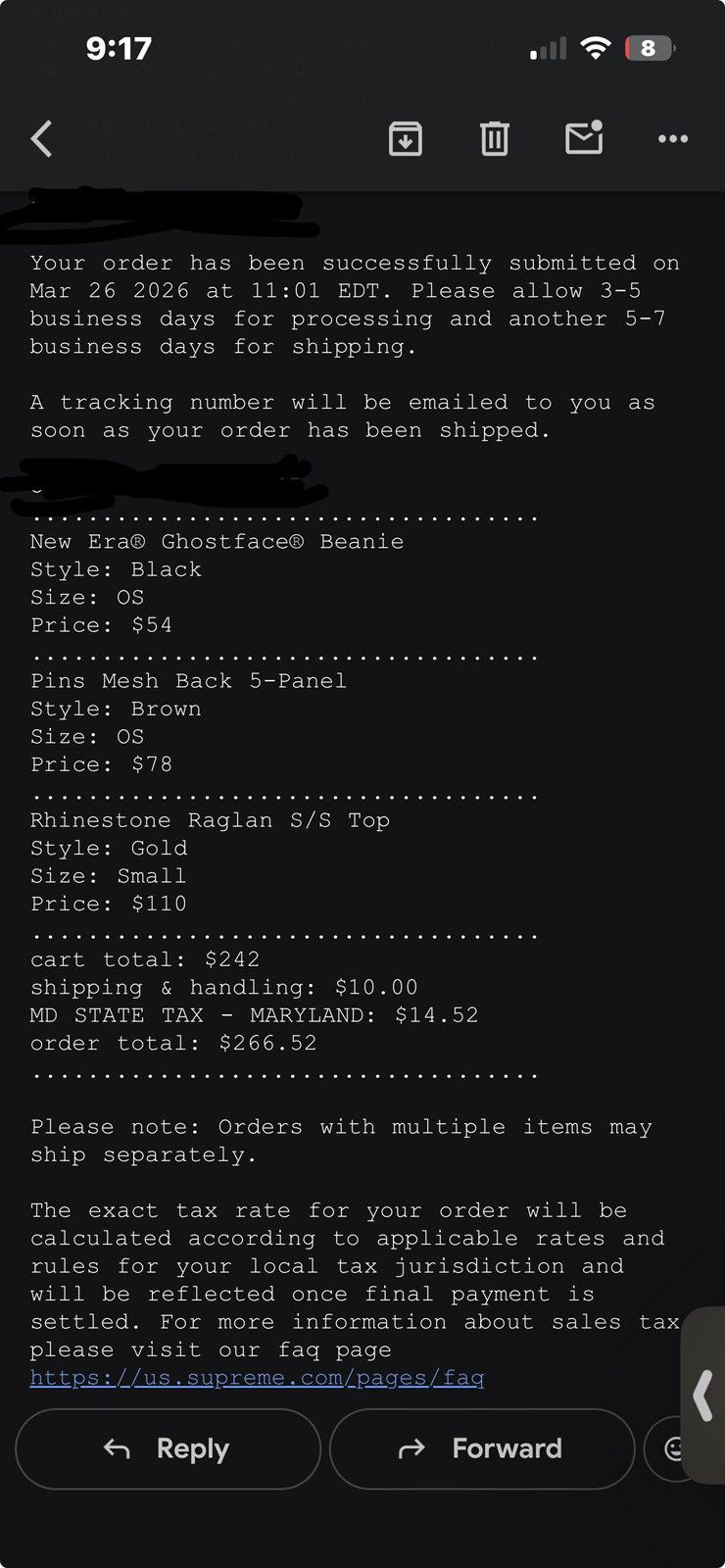 Supreme Supreme New Era Ghostface Beanie Black Size ONE SIZE - 2 Thumbnail