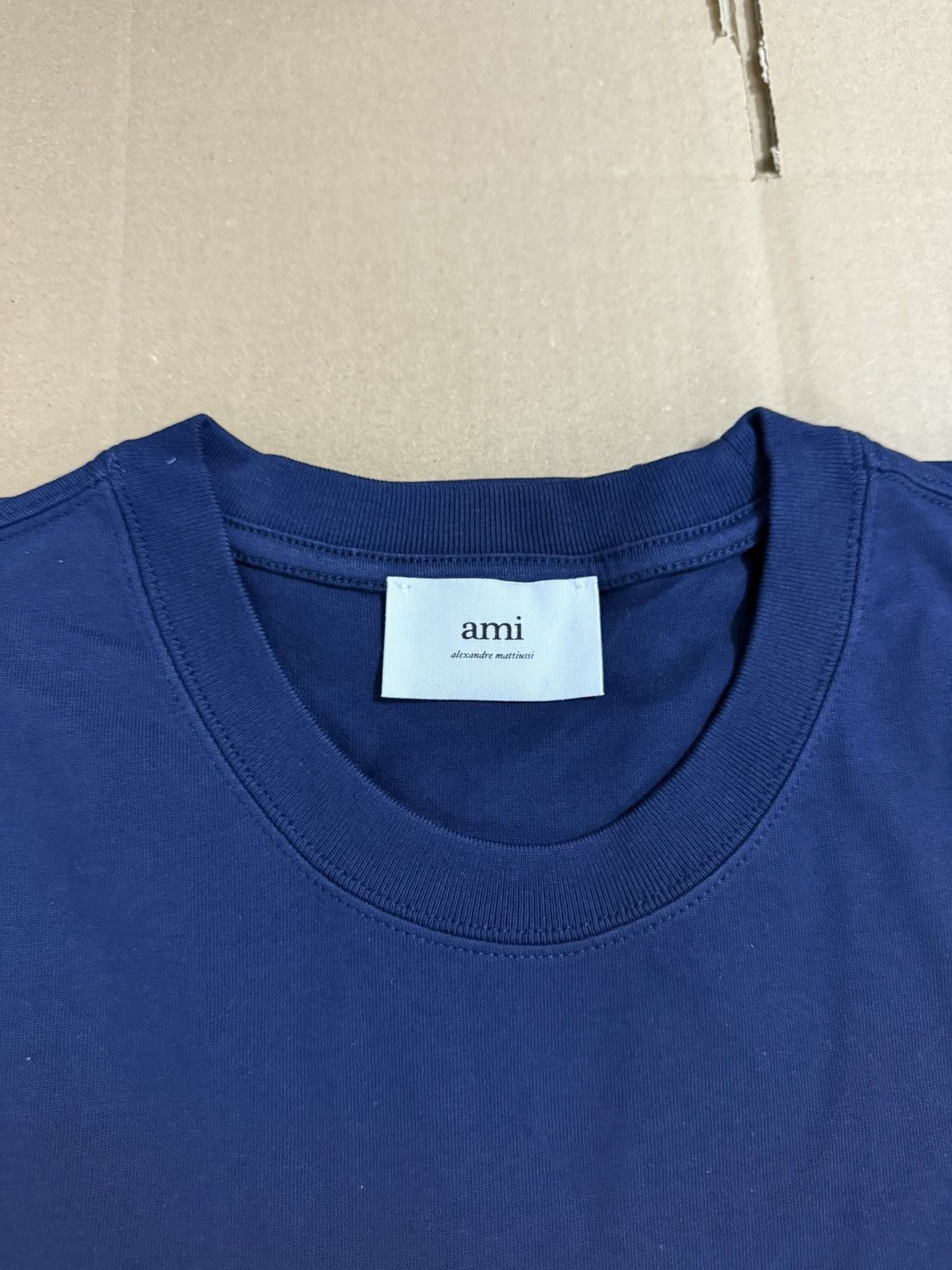 AMI Ami Paris Tonal Heart T-Shirt NEW Size US M / EU 48-50 / 2 - 3 Thumbnail