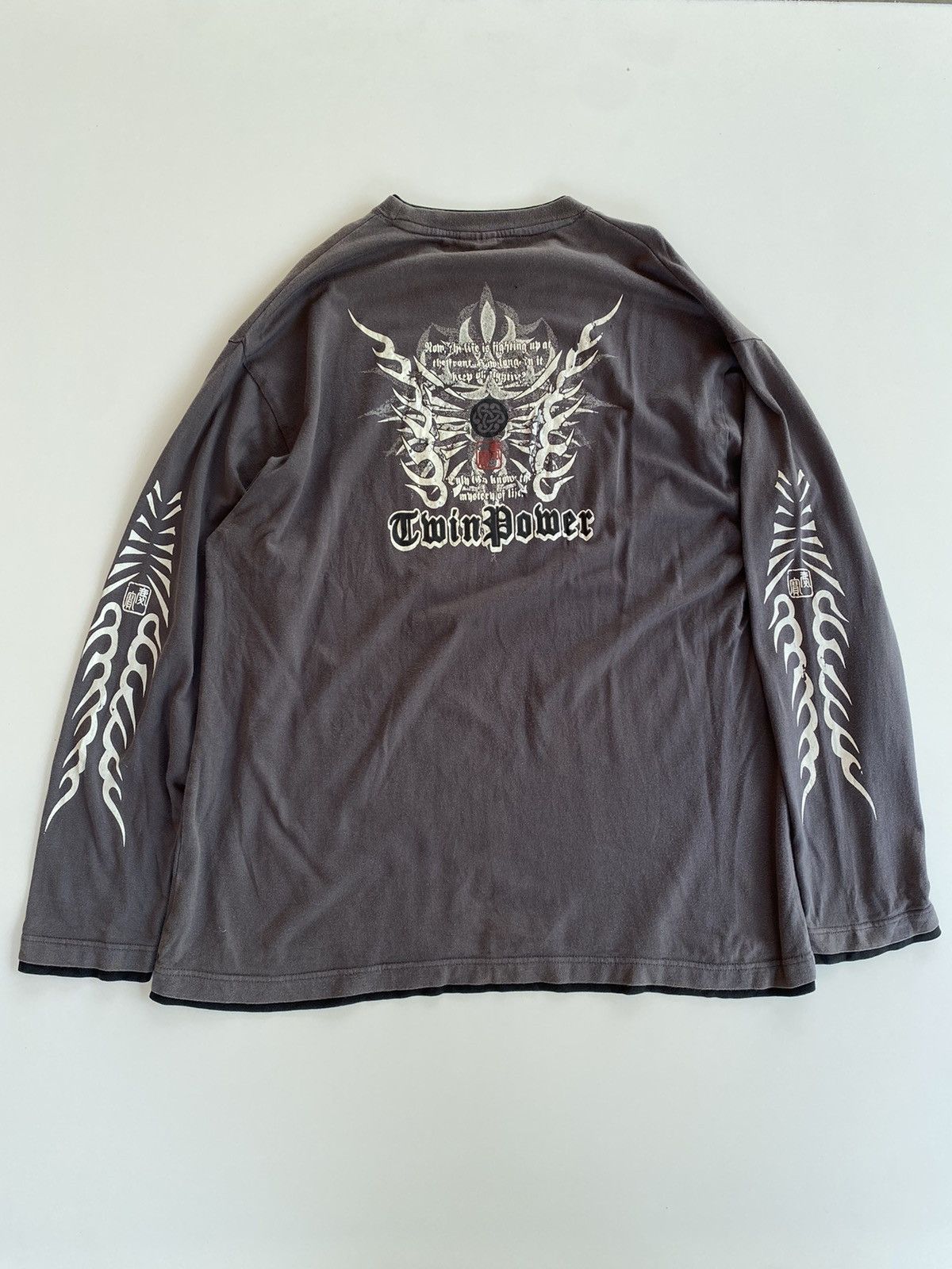 Japanese Brand × Vintage ✅️Vintage Japan Brand Long Sleeve Design Size US L / EU 52-54 / 3 - 1 Thumbnail