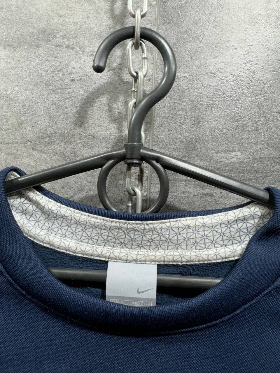 Vintage NIKE ATHLETIC 72 Vintage 2000s Navy Sweatshirt Size US M / EU 48-50 / 2 - 3 Thumbnail