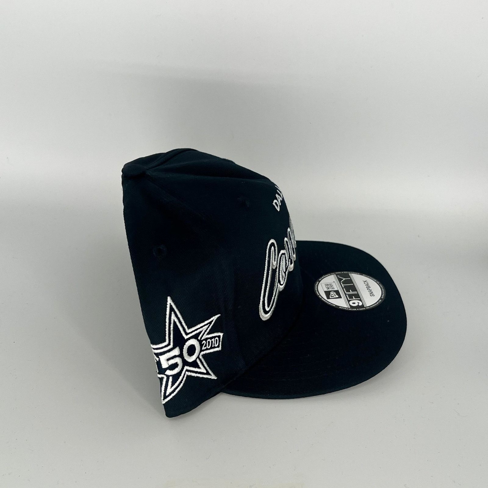 New Era Navy Dallas Cowboy 50 Star Side Patch New Era NFL 9Fifty Size ONE SIZE - 2 Thumbnail