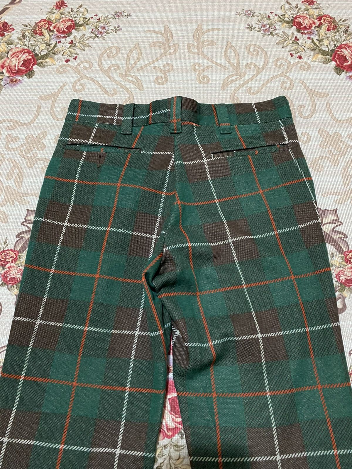 Lee 70s Vtg Lee Tartan Plaid Pants Size US 31 - 13 Thumbnail
