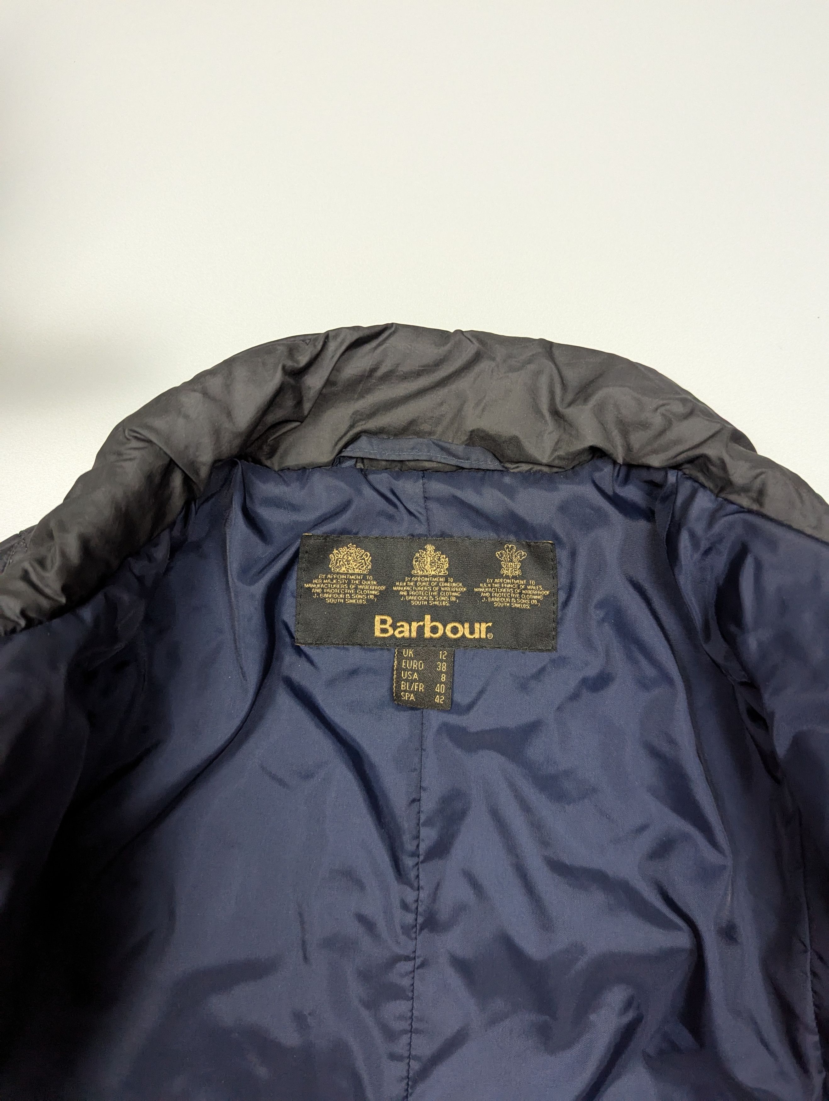 Barbour Barbour Dark Gray Quilted Jacket Women’s US 8 Size M / US 6-8 / IT 42-44 - 6 Thumbnail