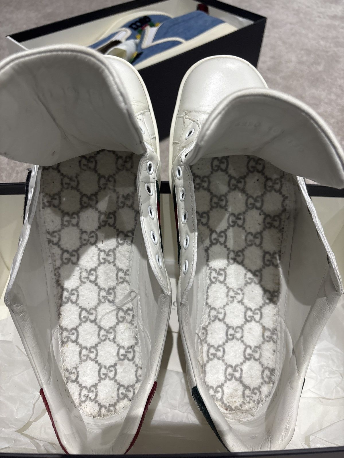 Gucci Gucci ace sneaker Size US 10.5 / EU 43-44 - 7 Thumbnail