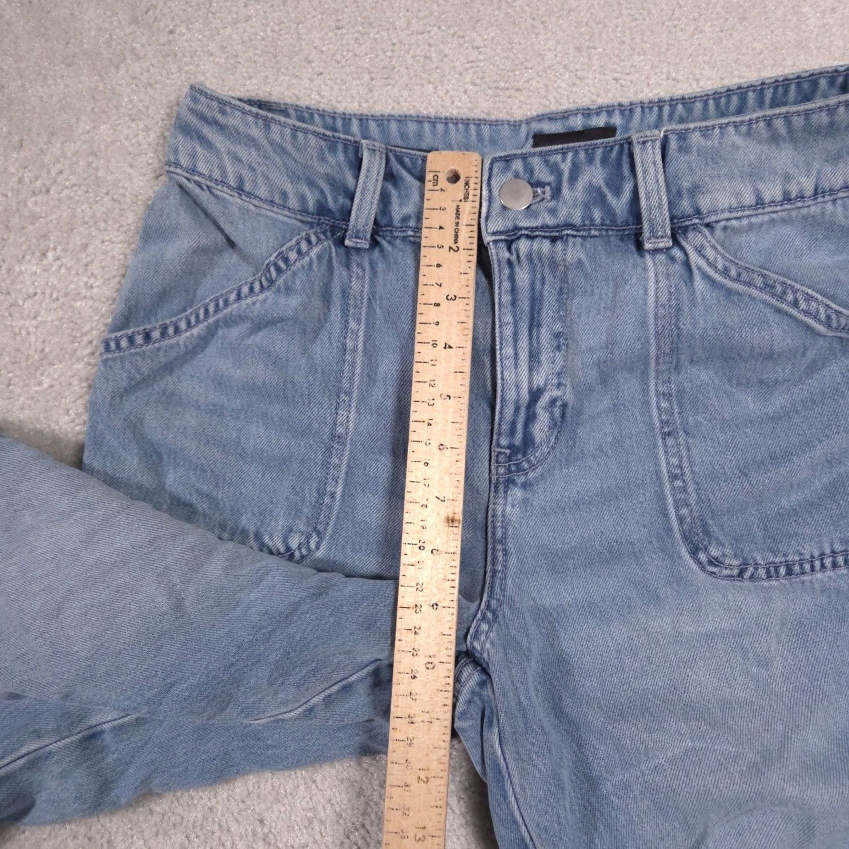 Talbots Talbots Summerweight Straight Leg Ankle Denim Jeans Women’s 4P Capri Capris Stretch 5-Pocket Blue XS? 28? 4P 22Inseam? Size 28" / US 6 / IT 42 - 6 Thumbnail