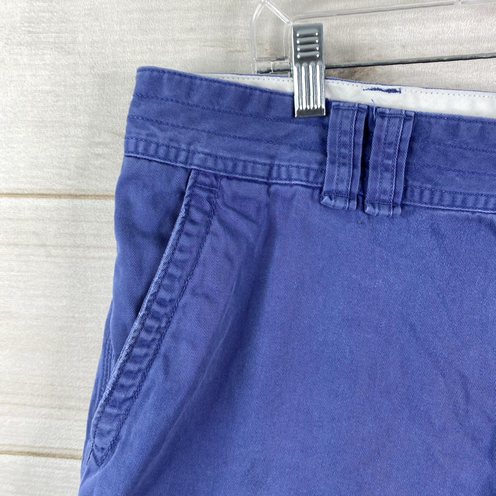 Polo Ralph Lauren Polo Ralph Lauren Shorts Men 38 Canvas Blue Cargo Flat Front Distressed Size US M / EU 48-50 / 2 - 3 Thumbnail