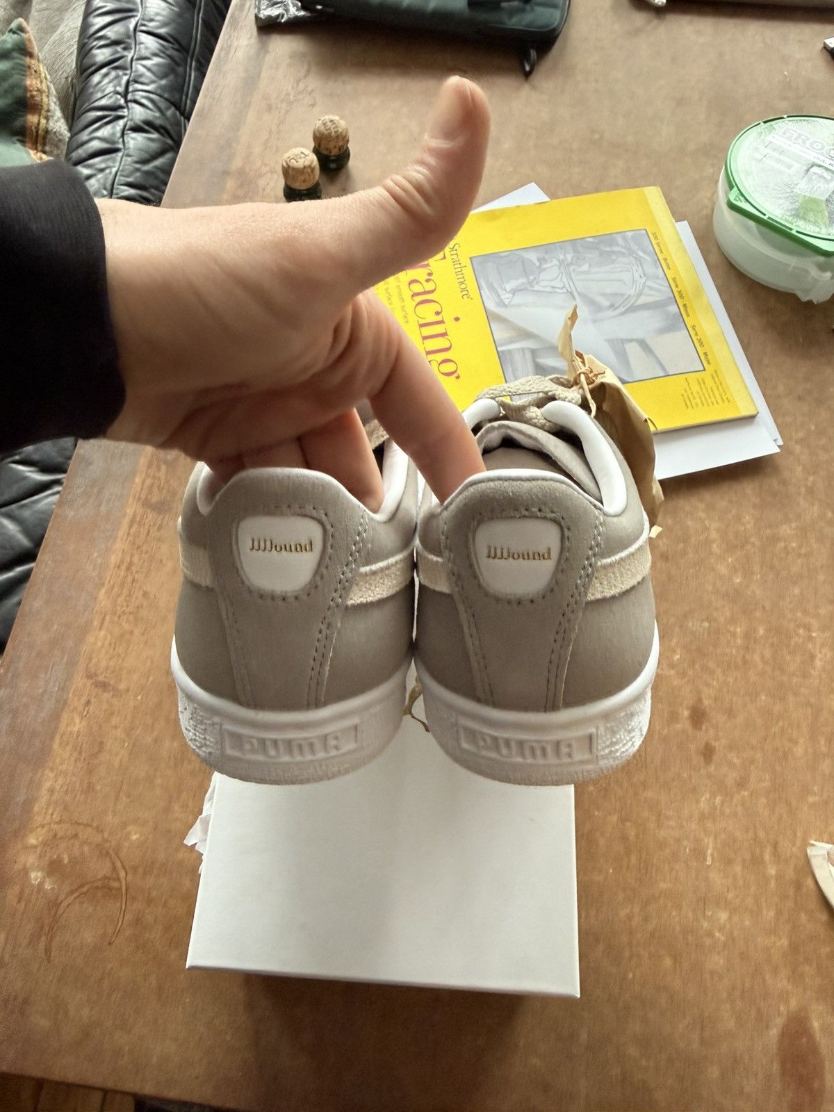 JJJJound × Puma 5.5M 7W JJJOUND x PUMA Limestone Size US 7 / IT 37 - 6 Thumbnail