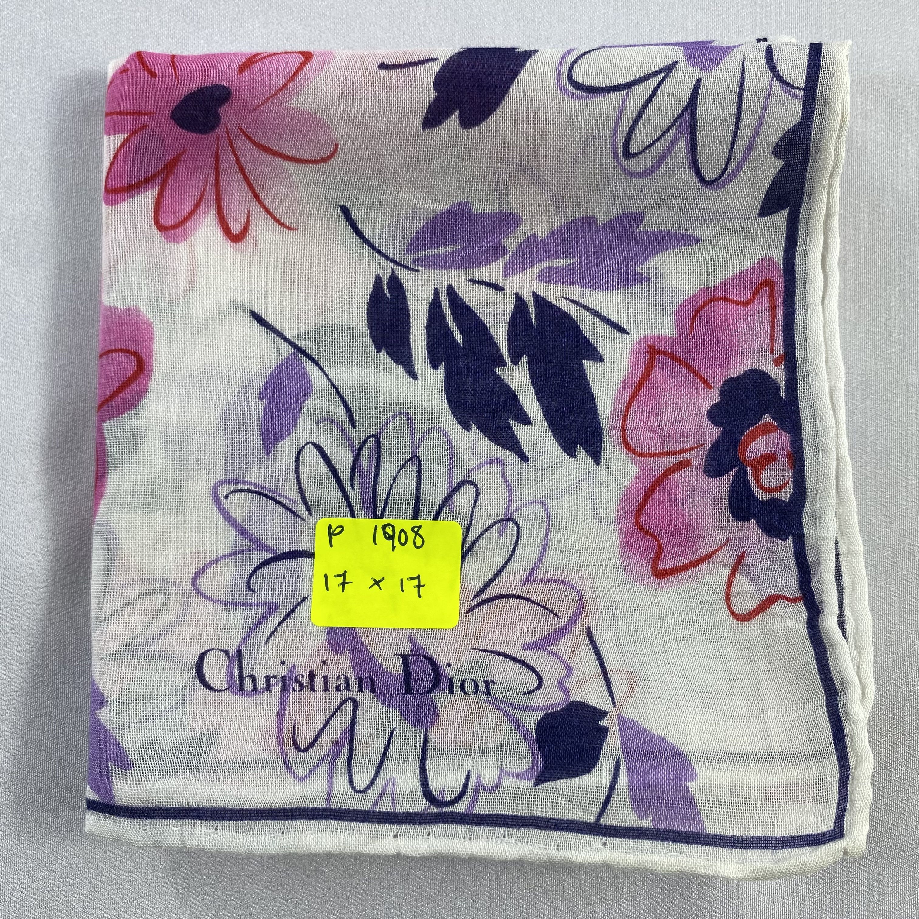 Vintage Christian Dior Monsieur Handkerchief / Neckerchief-P1908 Size ONE SIZE - 5 Thumbnail