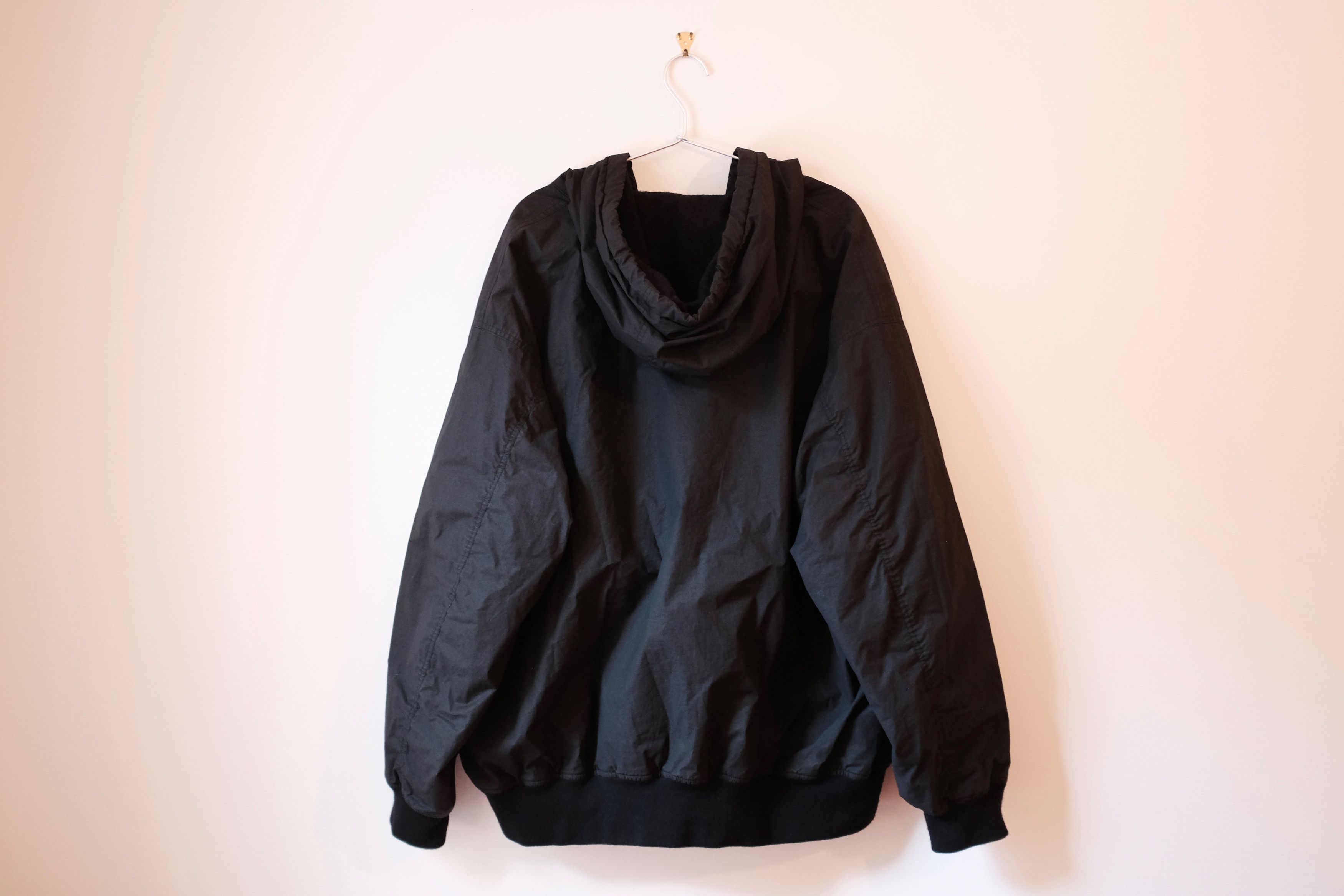 Comoli Cotton Nylon Zip Parka, Black Size US M / EU 48-50 / 2 - 5 Thumbnail