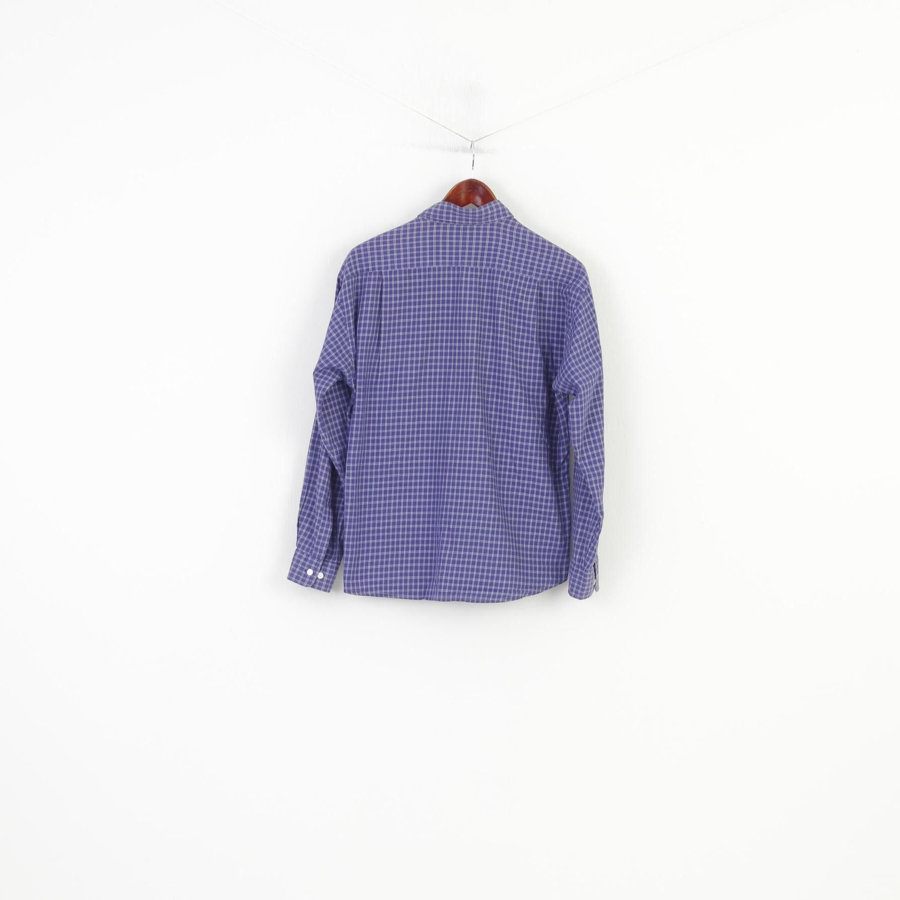 Vintage Francis Lai Men S Casual Shirt Checkered Buttons 10757 Size US S / EU 44-46 / 1 - 6 Thumbnail