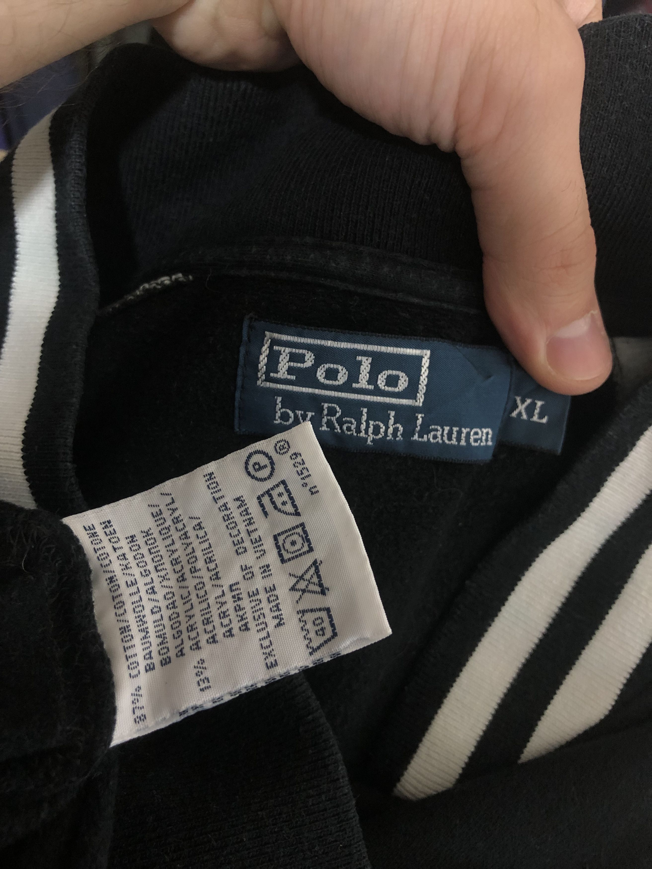 Polo Ralph Lauren Polo Ralph Lauren Bomber Jacket Zip Vintage XL Size US XL / EU 56 / 4 - 9 Thumbnail