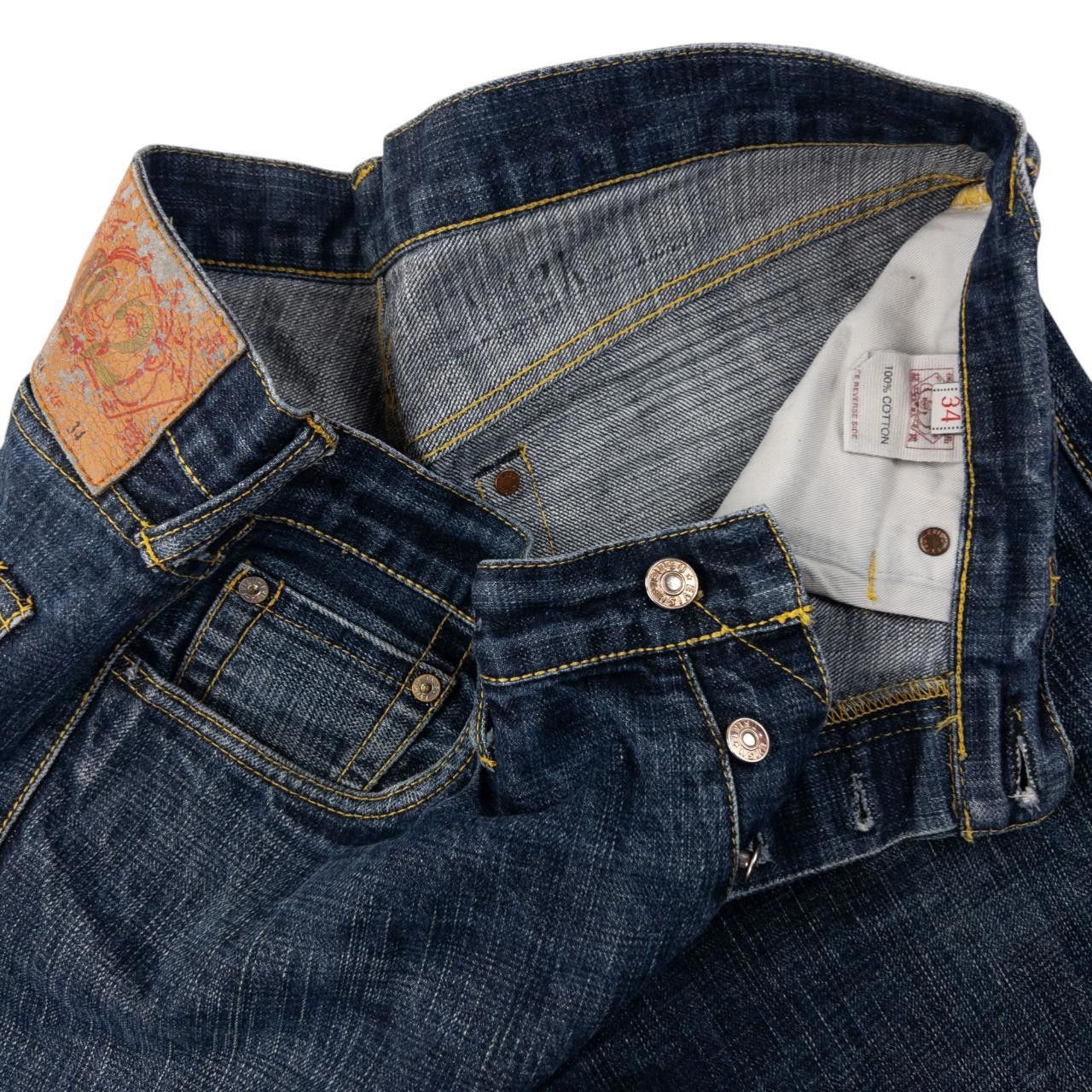 Evisu Vintage Evisu Double Gull Japanese Denim Jeans Size W33 Size US 32 / EU 48 - 5 Thumbnail
