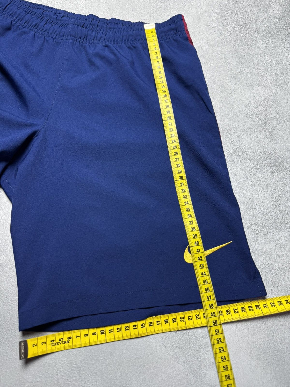 Nike Barcelona 2014 2015 Home Football Soccer Shorts Nike size L Size US 34 / EU 50 - 12 Thumbnail