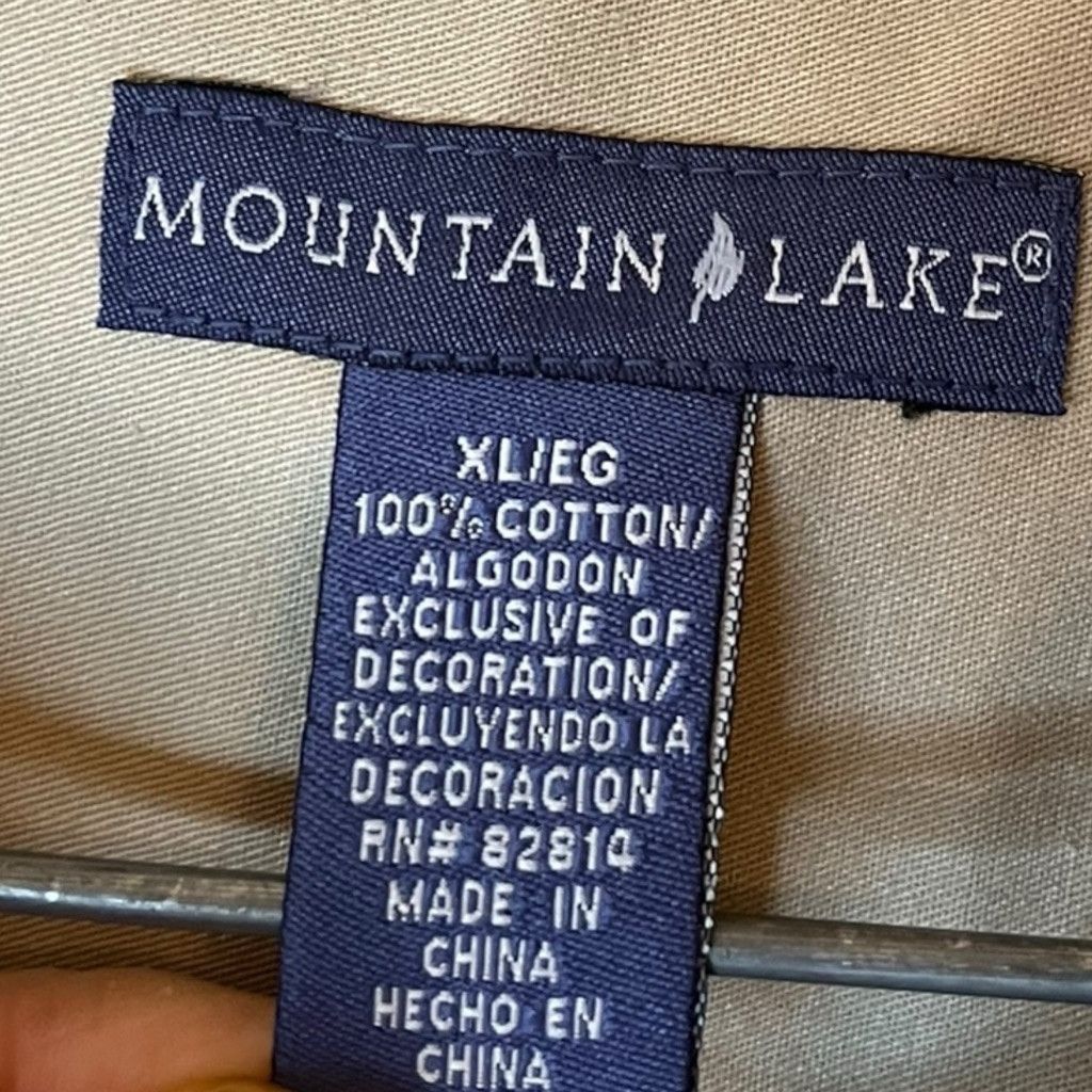 Vintage Y2K Mountain Lake Pumpkin Embroidered Button Down Shirt XL Size XL / US 12-14 / IT 48-50 - 4 Thumbnail