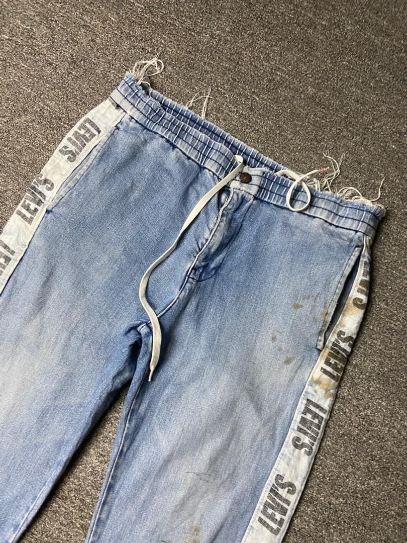 Levi's Levis Hi-Ball Roll Logo Side Stripe Denim Jogger (174) Size US 33 - 11 Thumbnail
