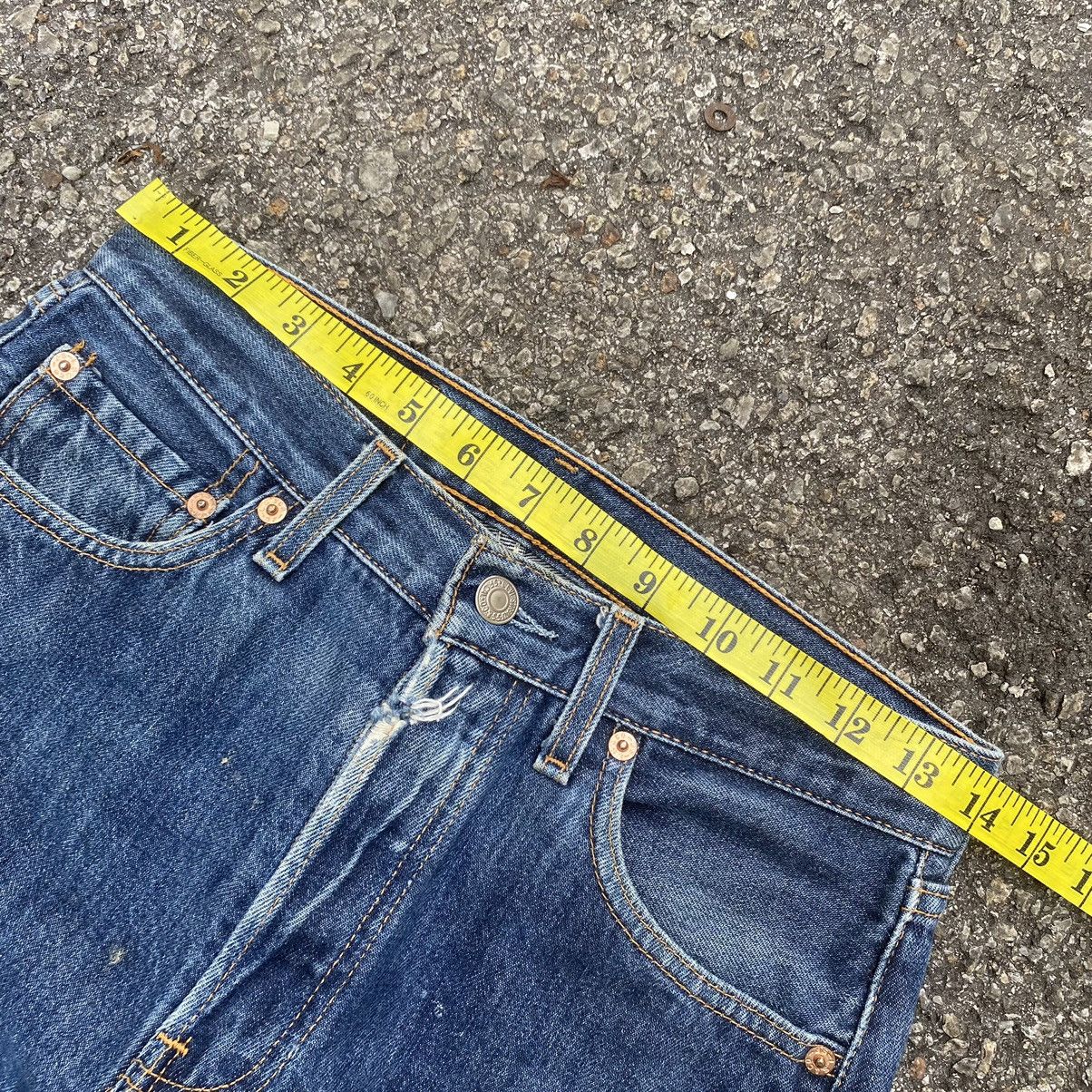 Levi's × Vintage Vintage Levi's 501 Jeans Button #501 Made in USA 90s Denim Size US 28 / EU 44 - 11 Thumbnail