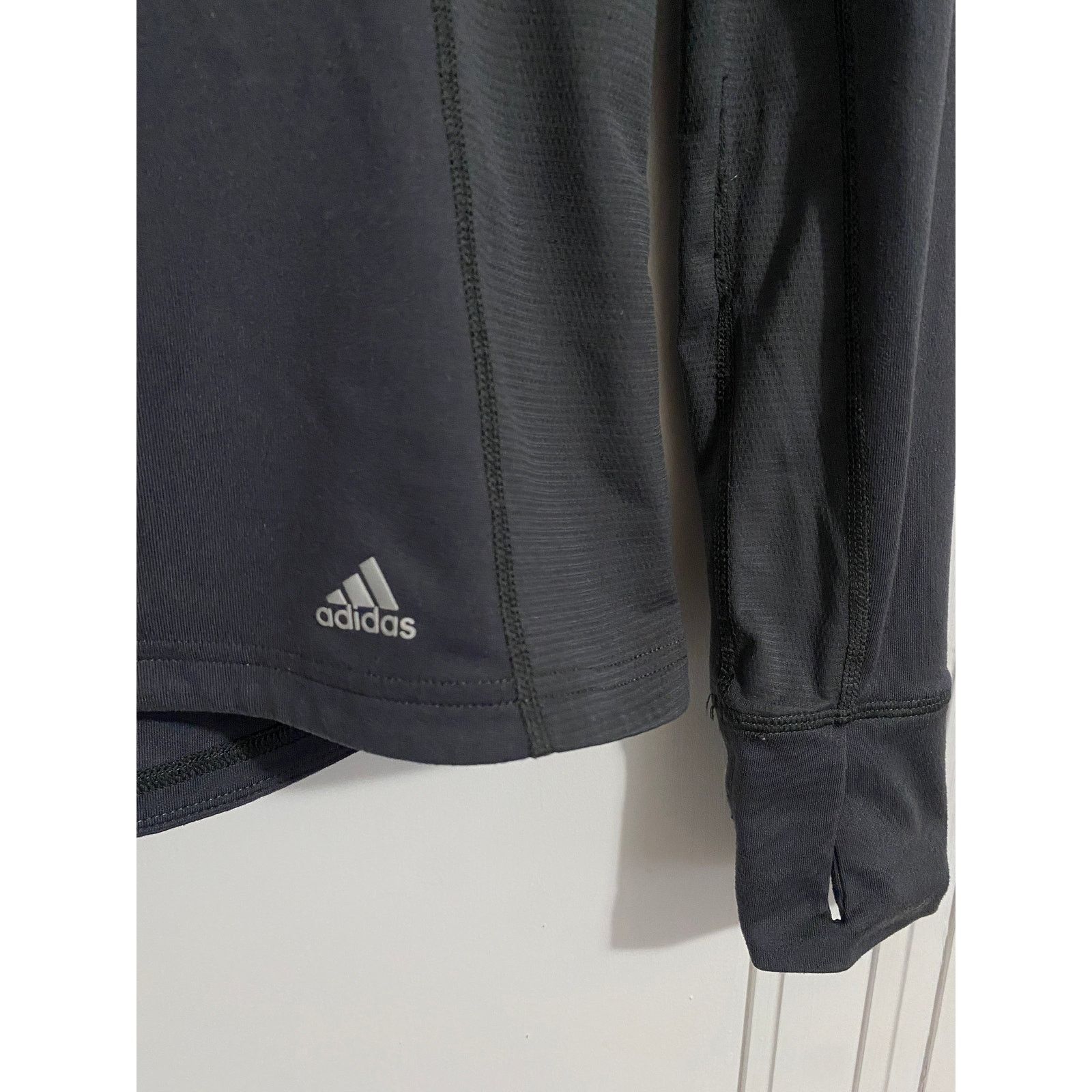 Adidas Gray Adidas Climalite 1/4-Zip Women's Size XS Size XS / US 0-2 / IT 36-38 - 4 Thumbnail