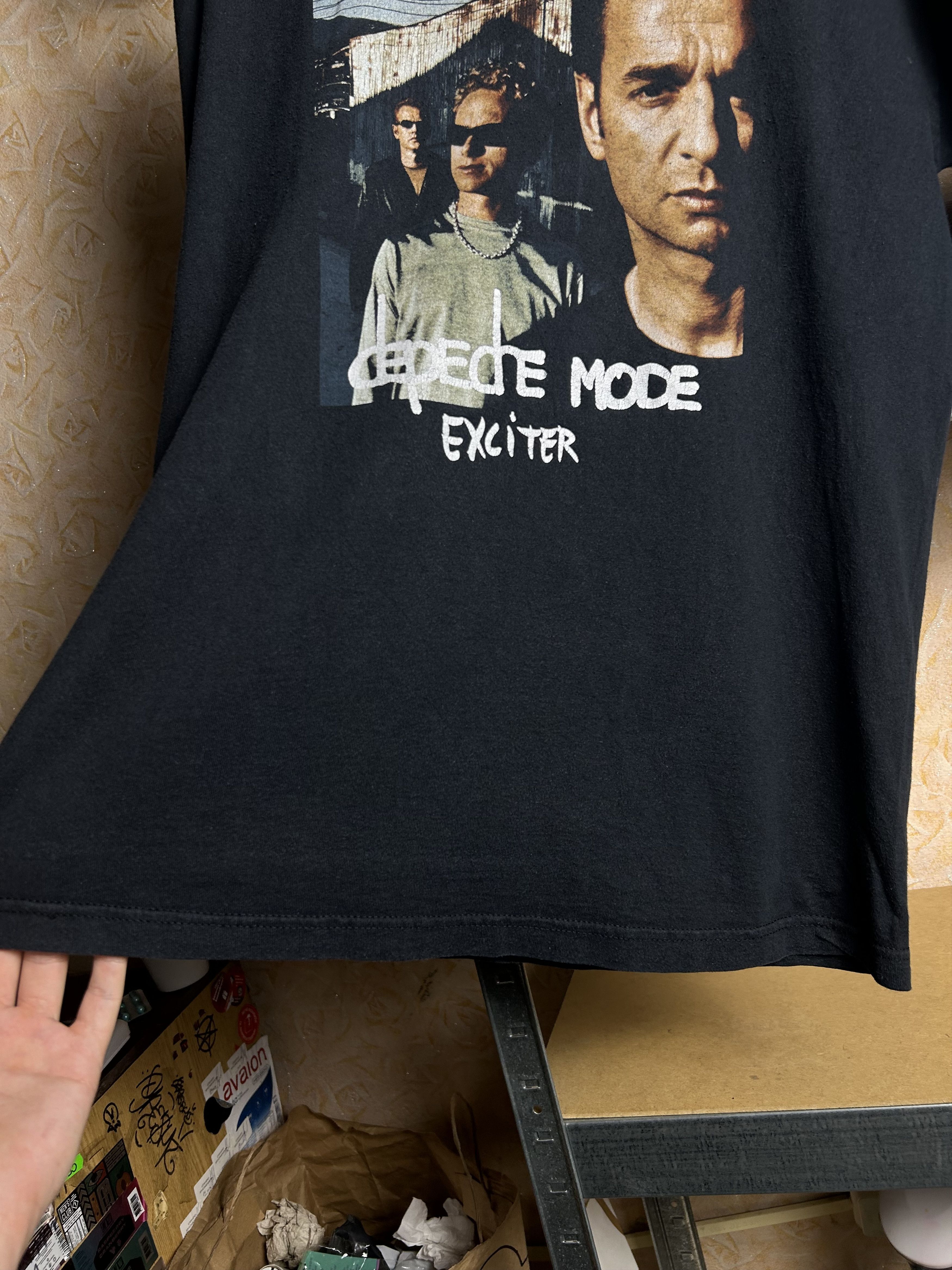 Band Tees Vintage 2001 Depeche Mode Rock Band Exciter Tour T-shirt Size US M / EU 48-50 / 2 - 6 Thumbnail