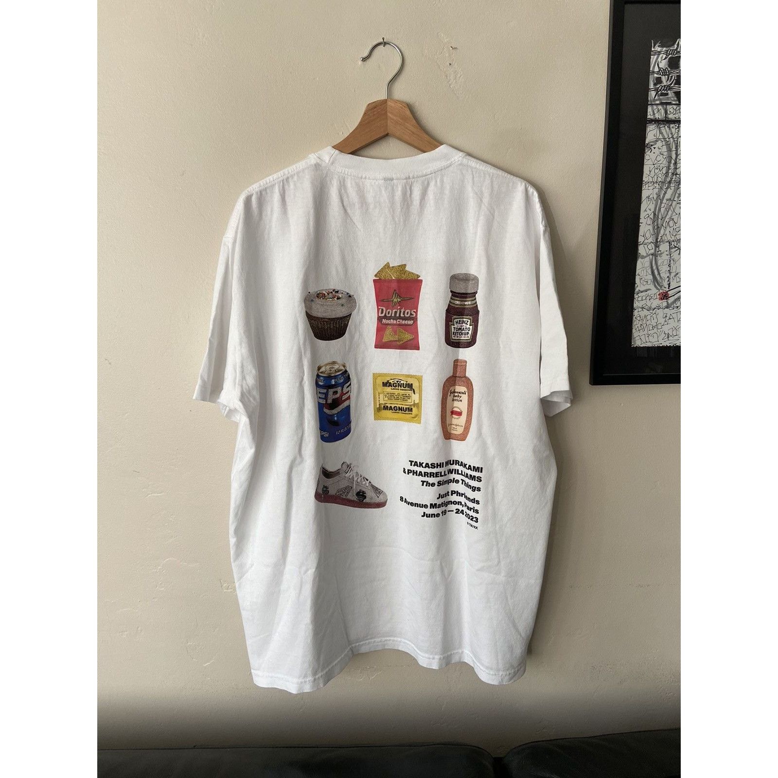 Nigo Joopiter ‘Just Phriends’ Auction Tee, ‘The Simple Things’ Size US XL / EU 56 / 4 - 3 Thumbnail
