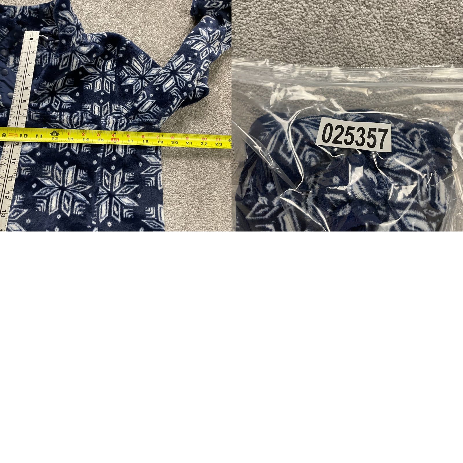Lands' End Lands' End Fleece Jacket Womens Small Navy Blue Holiday 1/4 Snap Pocket Outdoor Jacket Adult Womens Regular Size S / US 4 / IT 40 - 9 Thumbnail