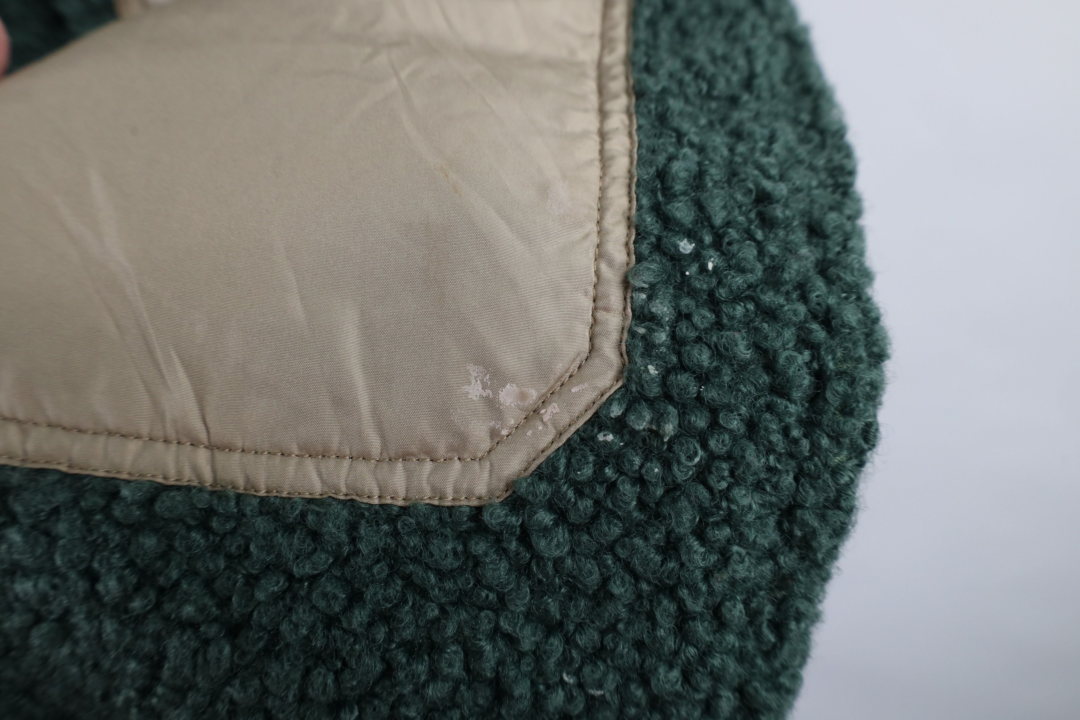 Lands' End × Vintage Vintage Lands End Fleece Elbow Patch Snap Button Sweater Size US M / EU 48-50 / 2 - 4 Thumbnail