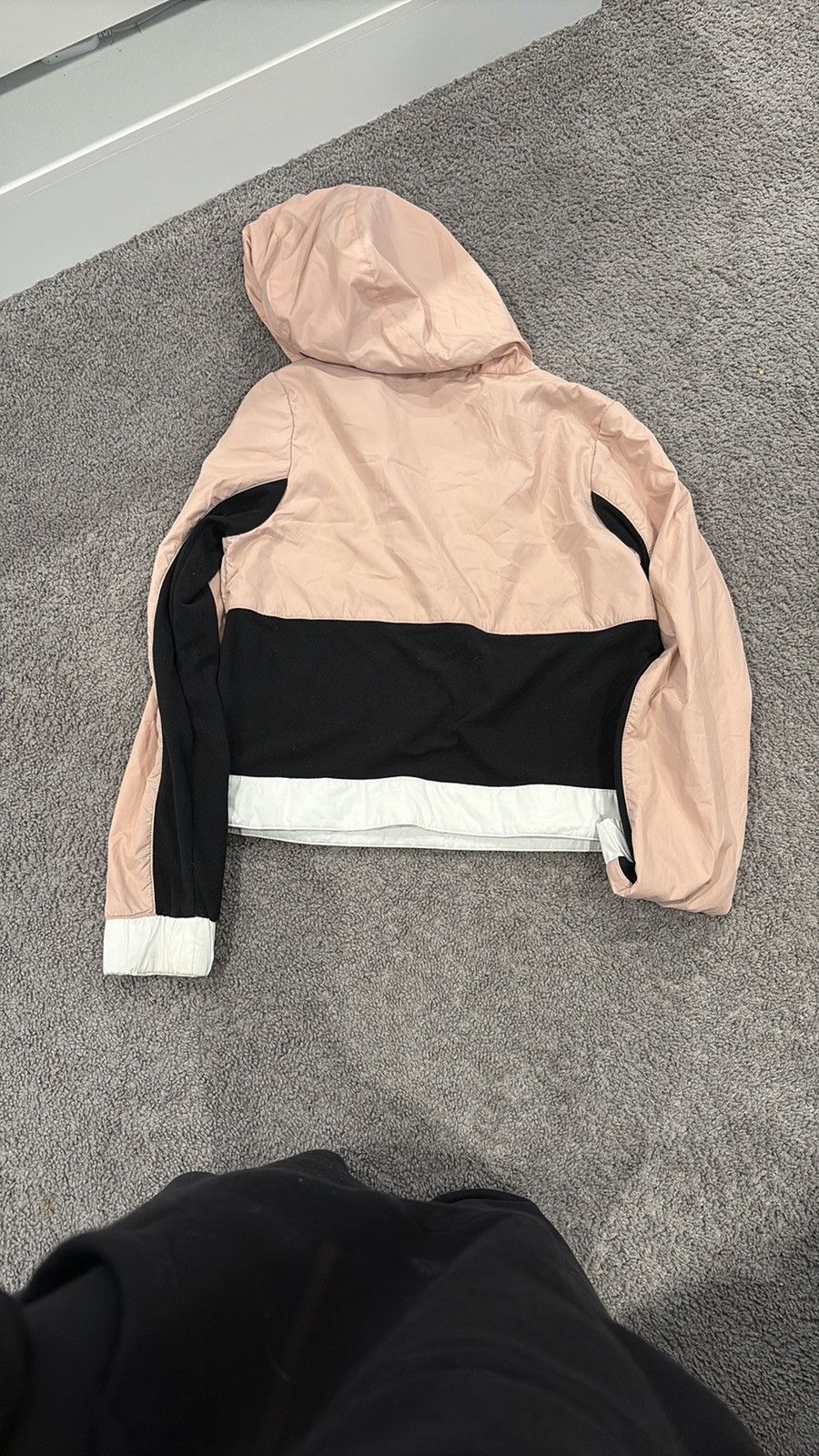 Hollister Hollister Pink and Black Bomber Jacket with Stand-Up Collar Size S / US 4 / IT 40 - 4 Thumbnail