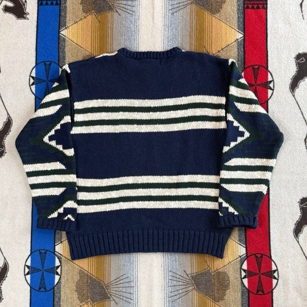 American Eagle Outfitters VINTAGE American Eagle Outfitters Pullover Knit Sweater M Men Long Sleeve Solid 90s Blue size M Regular Fall Winter Spring Casual Mens Size US M / EU 48-50 / 2 - 6 Thumbnail