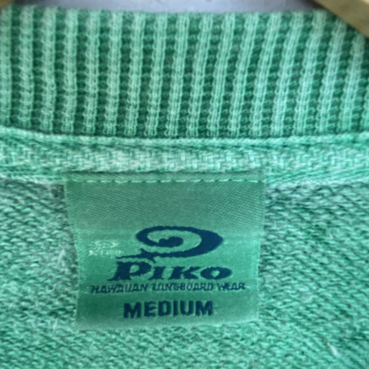 Other Vintage Piko Hawaii Big Printed Crewneck Sweatshirt Green Size US M / EU 48-50 / 2 - 6 Thumbnail