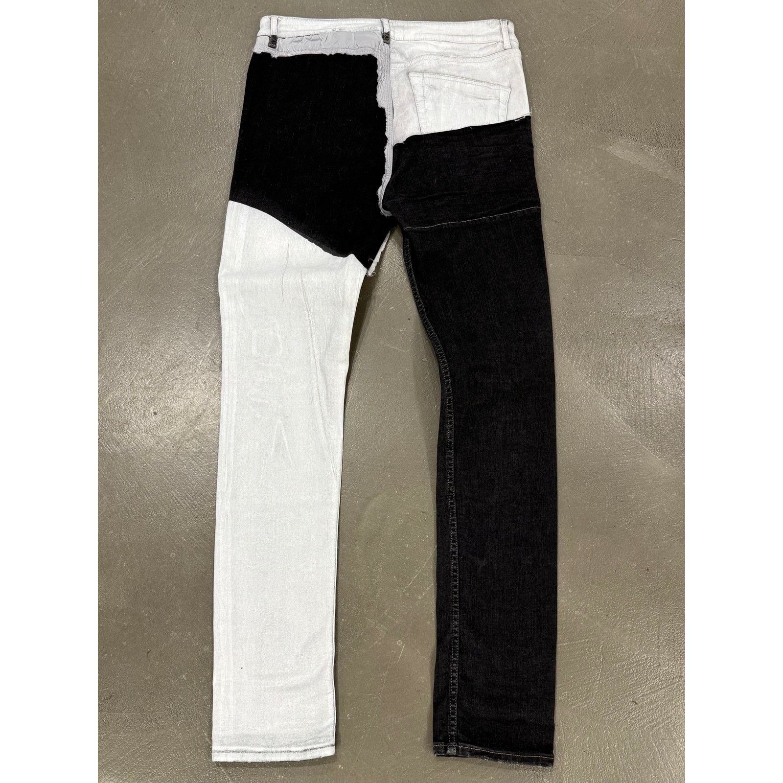Rick Owens S/S2020 Rick Owens Tyrone painted sample jeans Size US 33 - 2 Thumbnail