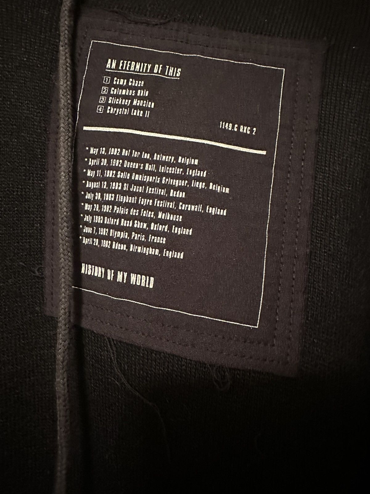 Raf Simons AW 05-06 History Of My World Patch hoodie Size US M / EU 48-50 / 2 - 2 Thumbnail
