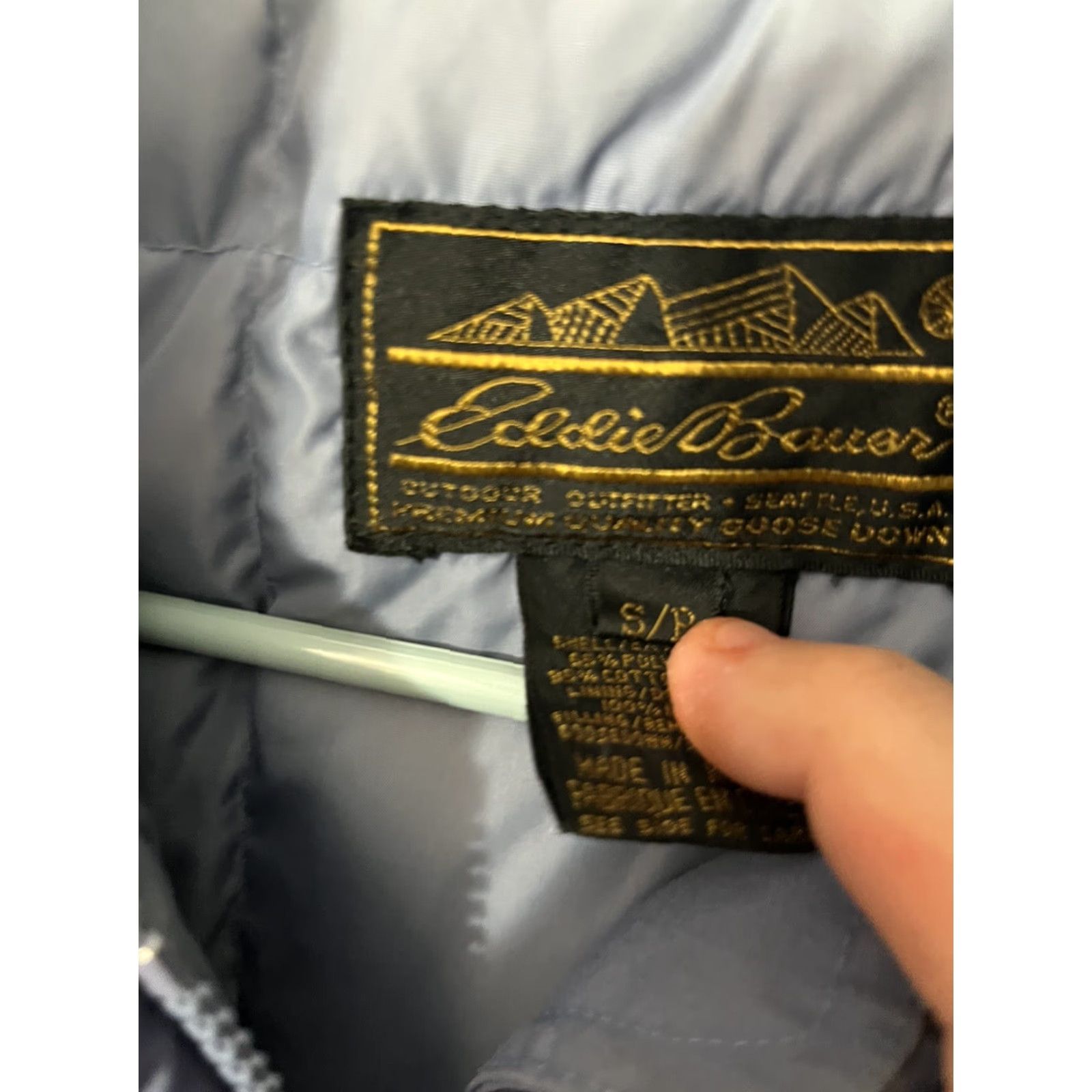 Eddie Bauer VINTAGE Eddie Bauer Men’s Jacket CA 00665 WPL 9647 Small Blue Jacket Mens Size US S / EU 44-46 / 1 - 3 Thumbnail