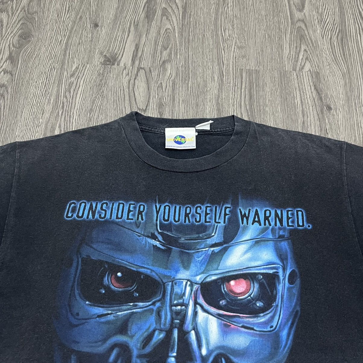 Universal Studios Vintage 90s Terminator 2:3D Universal Studios T-shirt Size US XL / EU 56 / 4 - 2 Thumbnail