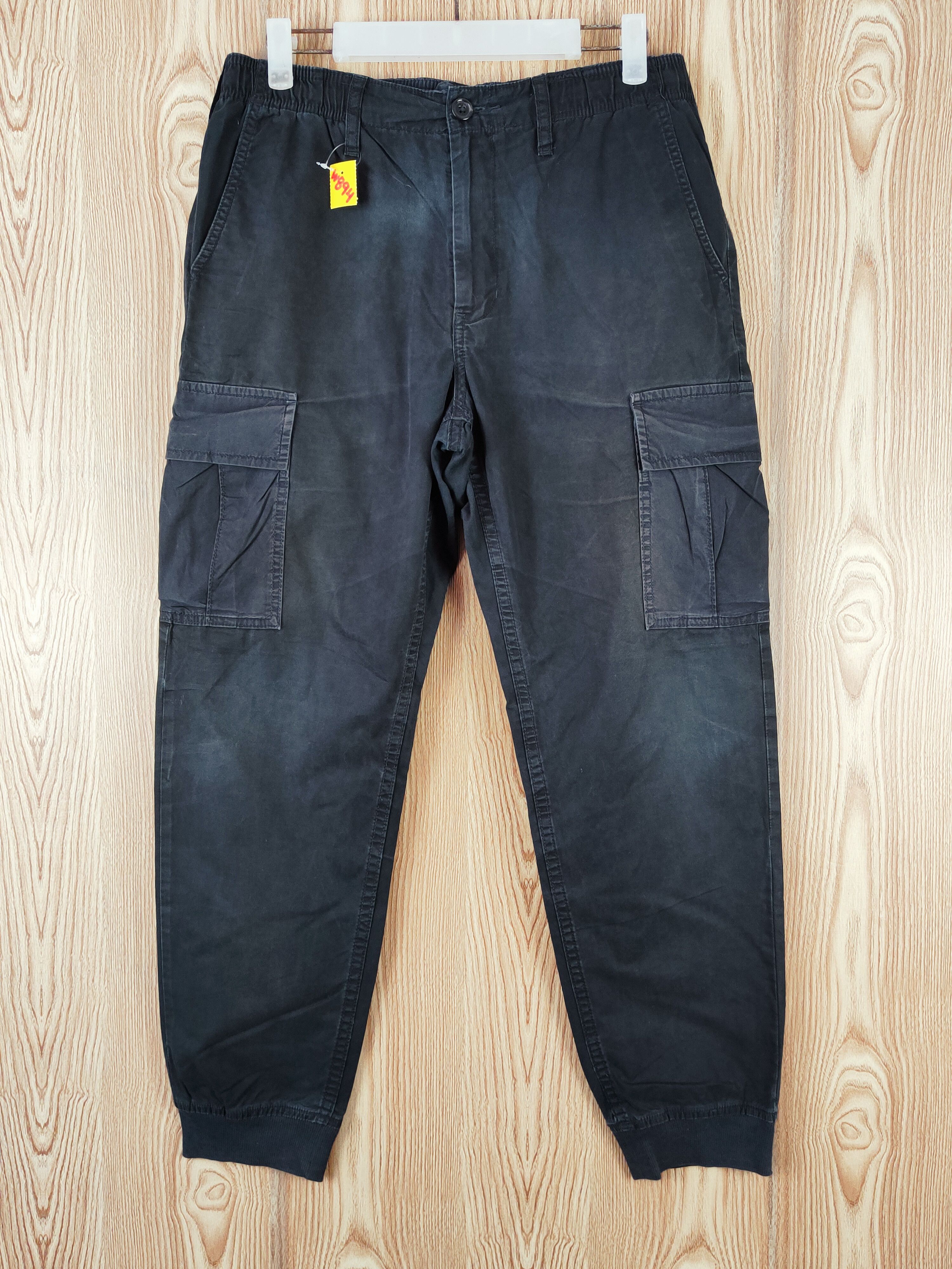 GU GU Black Multipocket Tactical Joggers #W894 Size US 30 / EU 46 - 1 Thumbnail