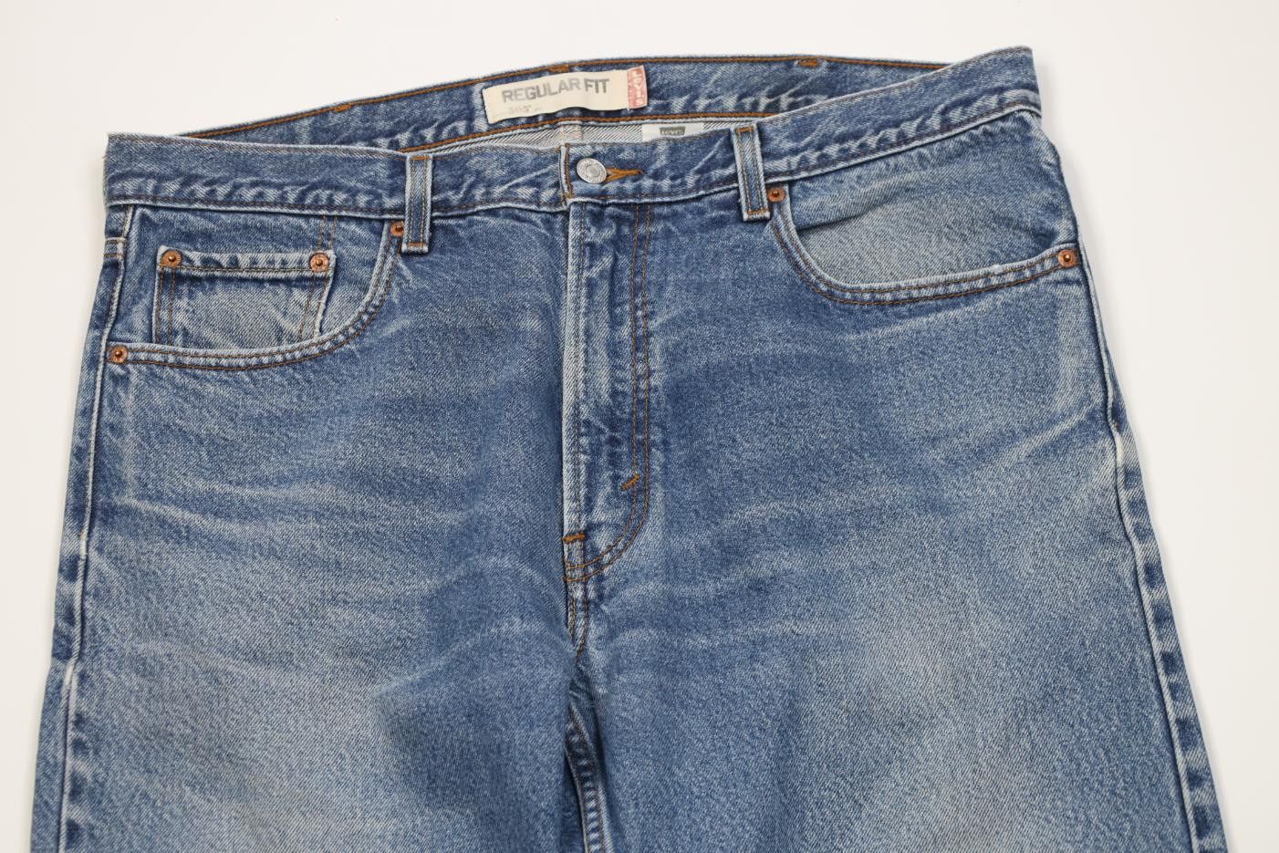 Levi's Vintage Y2K 2006 Levis 505 Regular Straight Leg Denim Jeans Size US 38 / EU 54 - 2 Thumbnail
