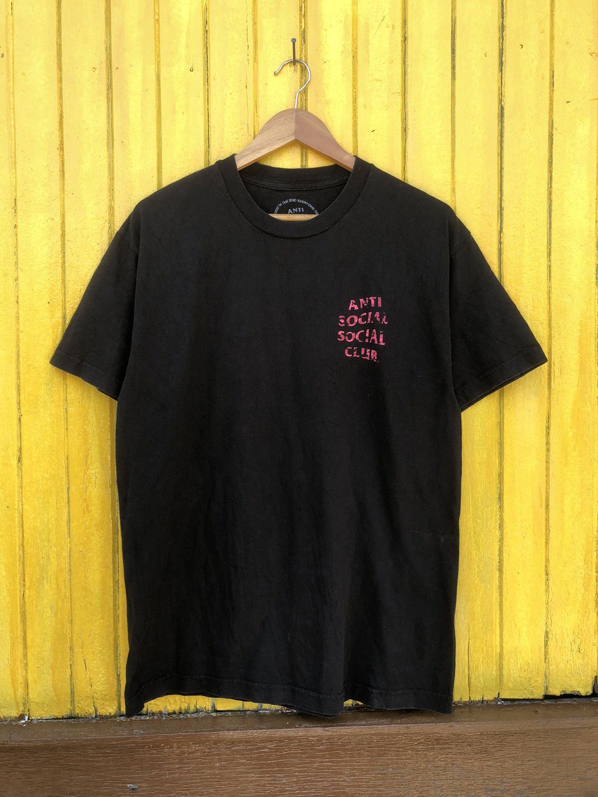 Anti Social Social Club × Japanese Brand Anti Social Social Club Pink Camo Logo Backhit Tee Size US L / EU 52-54 / 3 - 6 Thumbnail