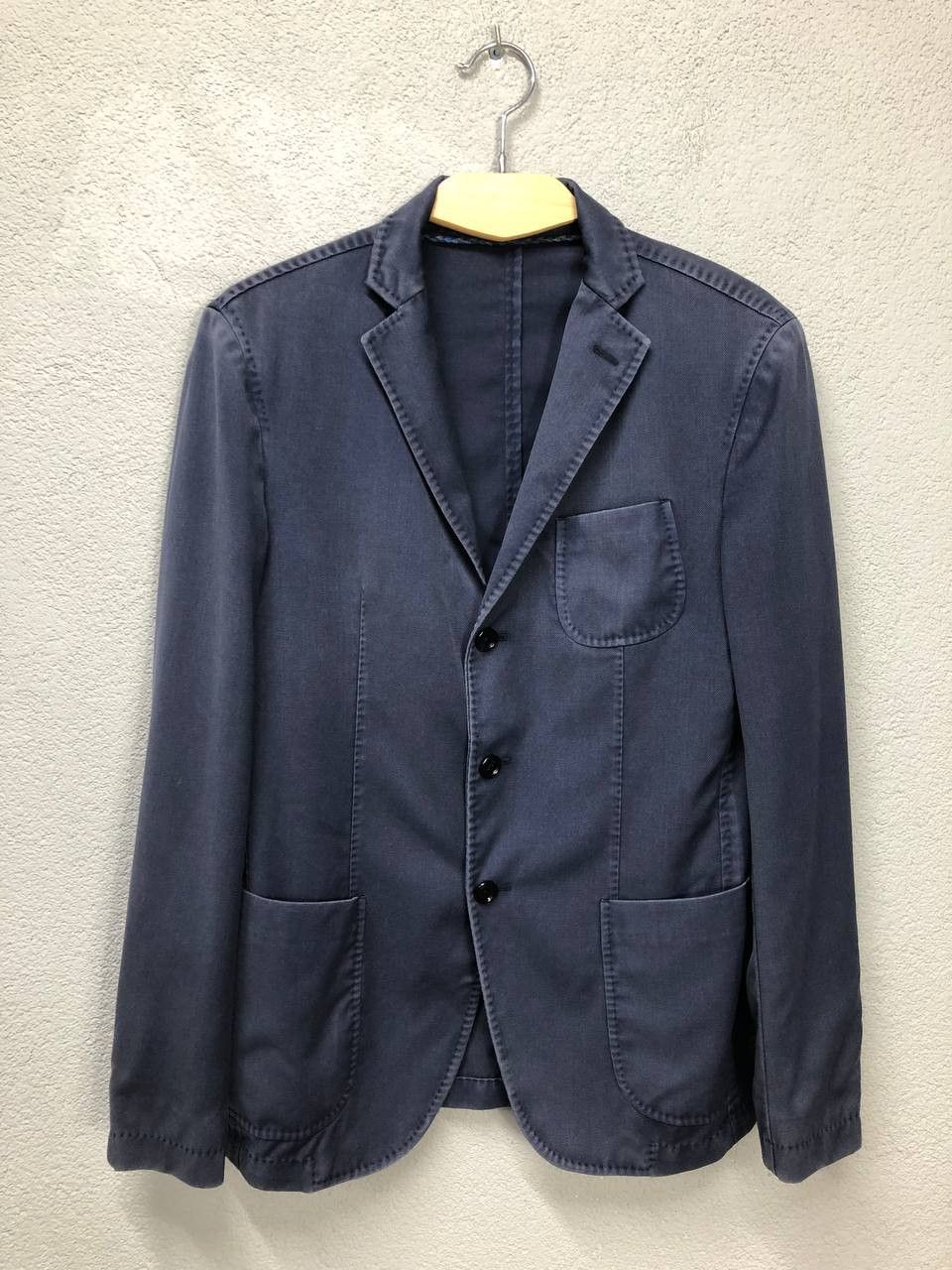 Paoloni Paoloni mens wool blazer jacket size 48 / Medium Size 48R - 1 Thumbnail